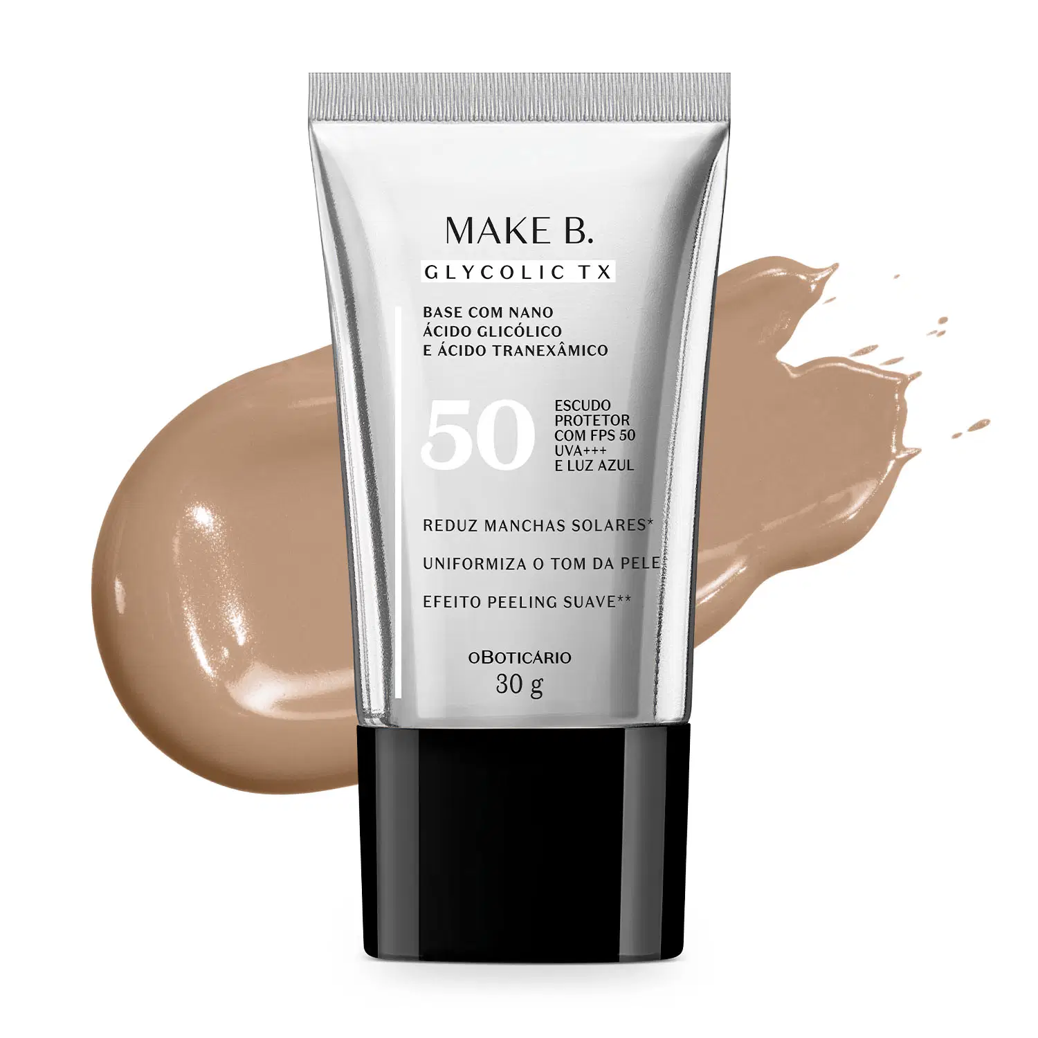 Base Líquida Make B. Glycolic Tx Cor 140 30G — foto 1