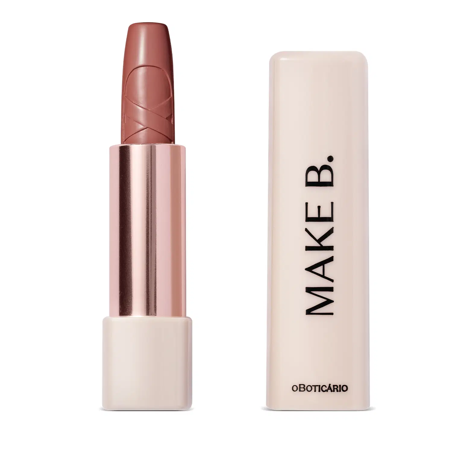 Batom Cremoso Marrom Lace Ballet Make B. Urban Ballet 3,6G — foto 1