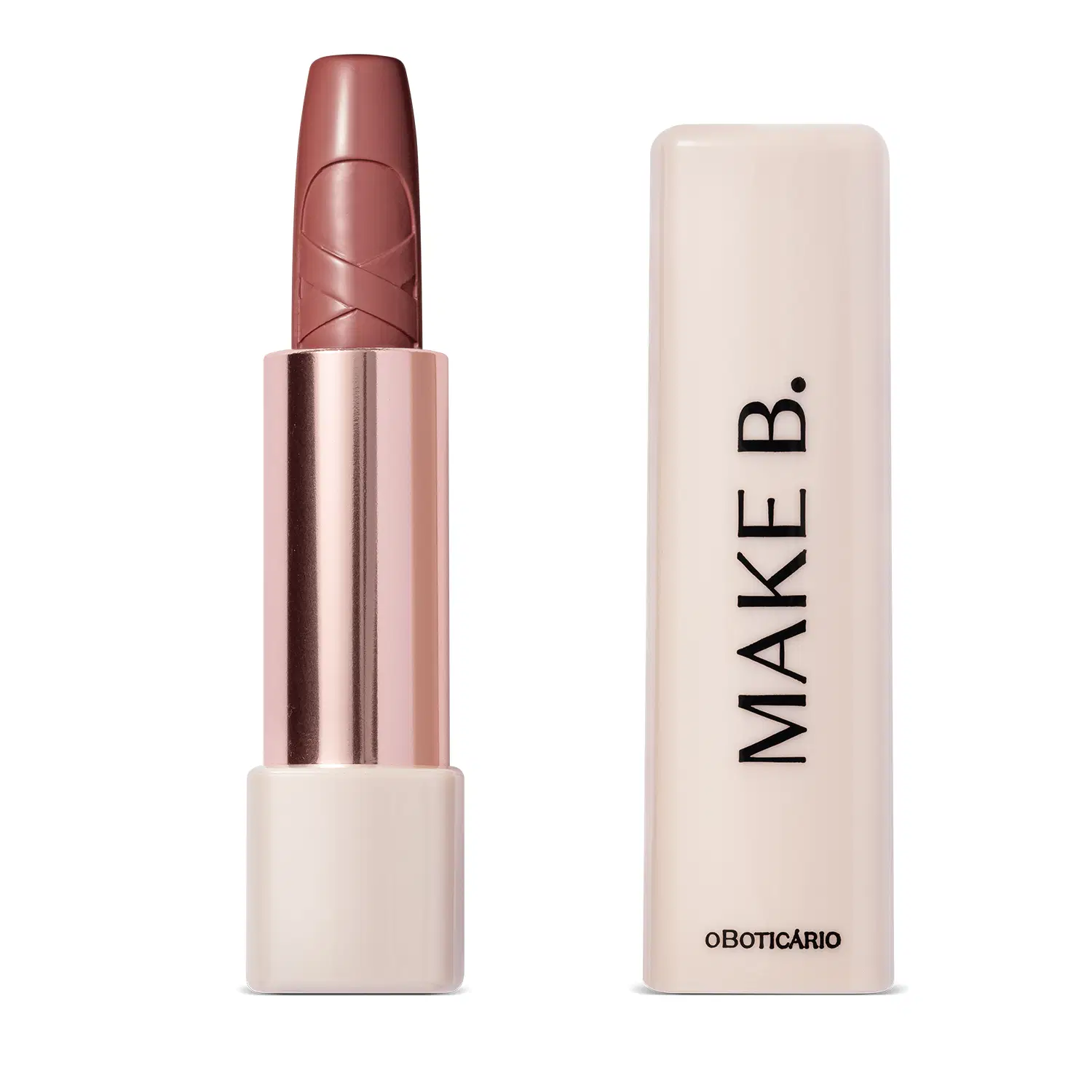 Batom Cremoso Rosa Lace Rose Make B. Urban Ballet 3,6G — foto 1