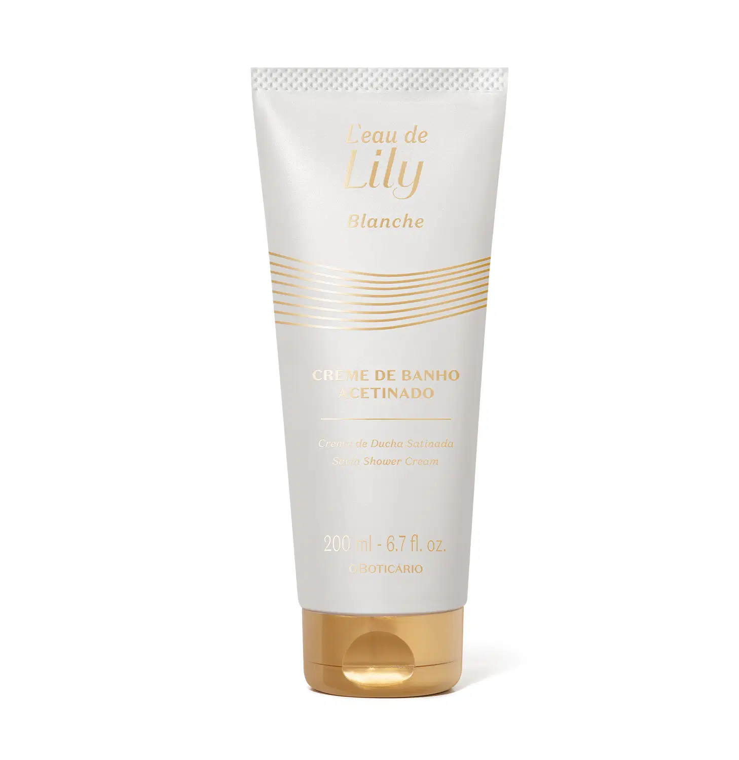Creme De Banho Acetinado Corporal L’Eau De Lily Blanche 200Ml — foto 1