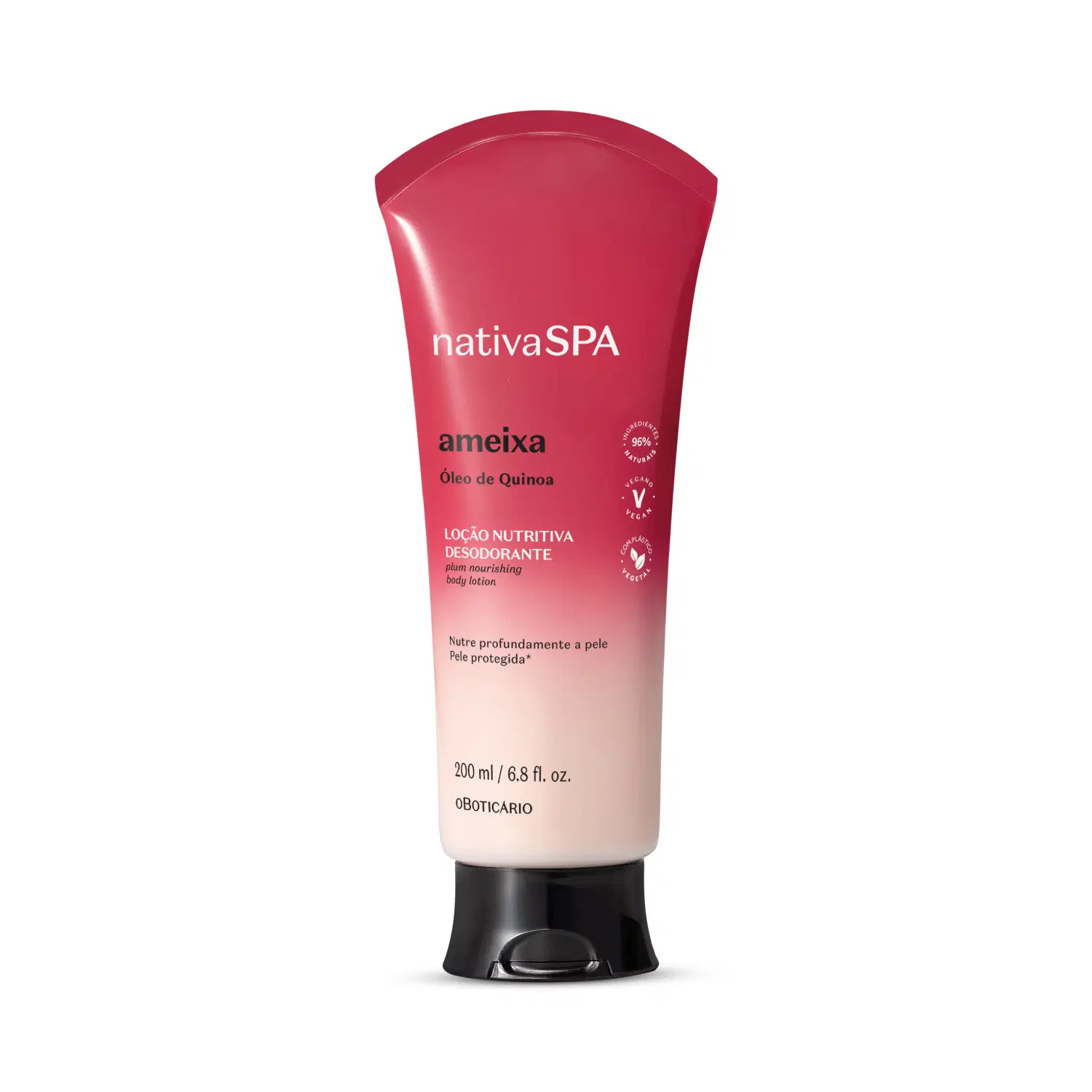 Loção Hidratante Corporal Desodorante Nativa Spa Ameixa 200Ml — foto 1