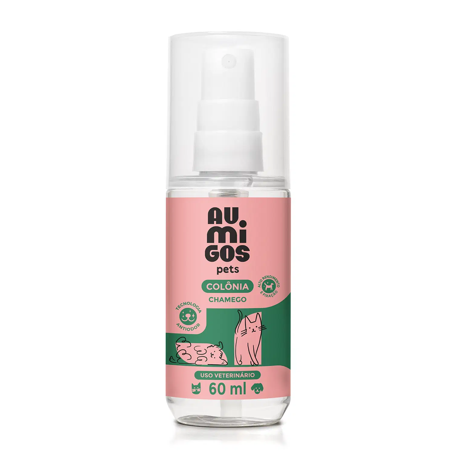 Colônia Pet Au.Migos Chamego 60Ml — foto 1