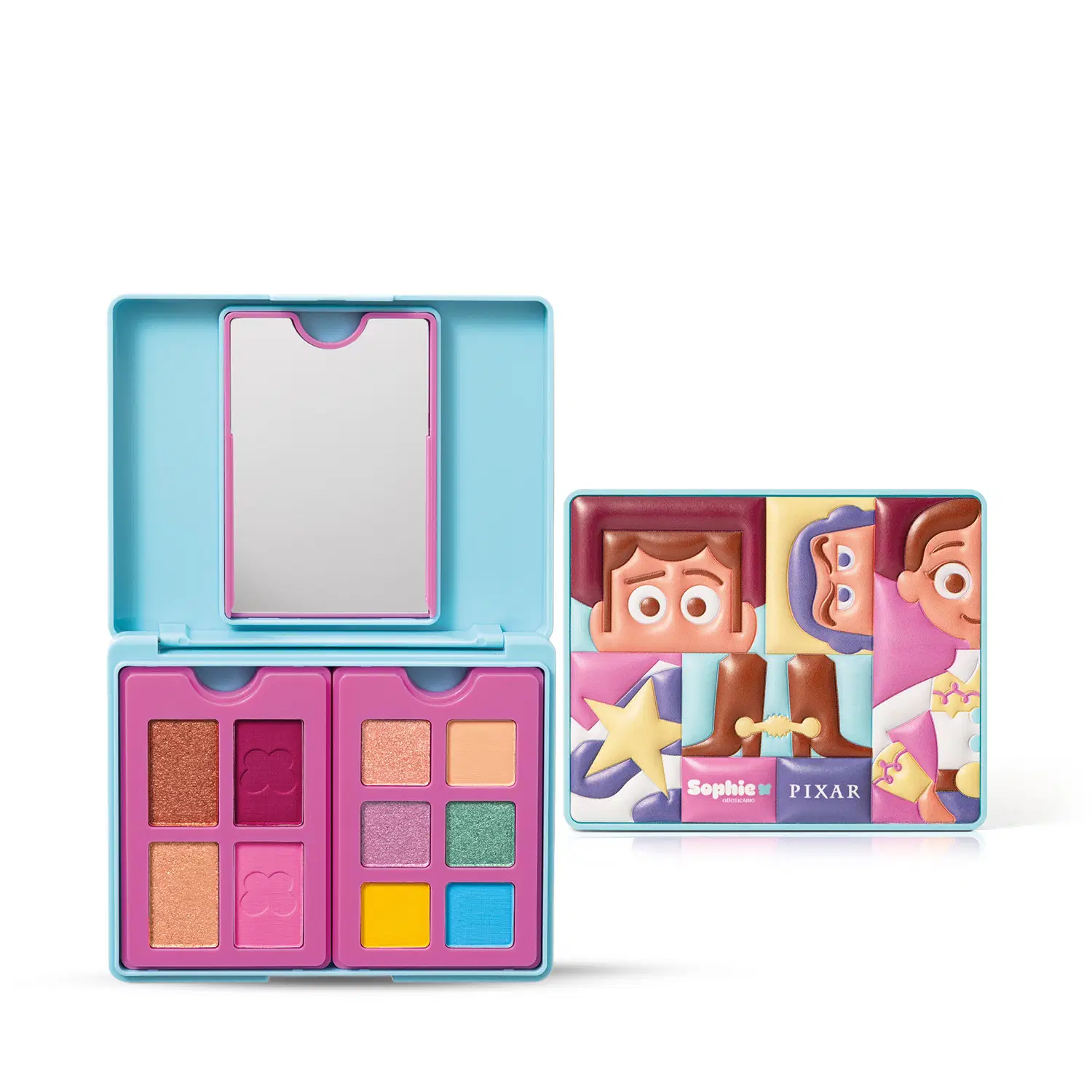 Paleta De Maquiagem Multifuncional Sophie Toy Story Memórias Felizes 10G — foto 1