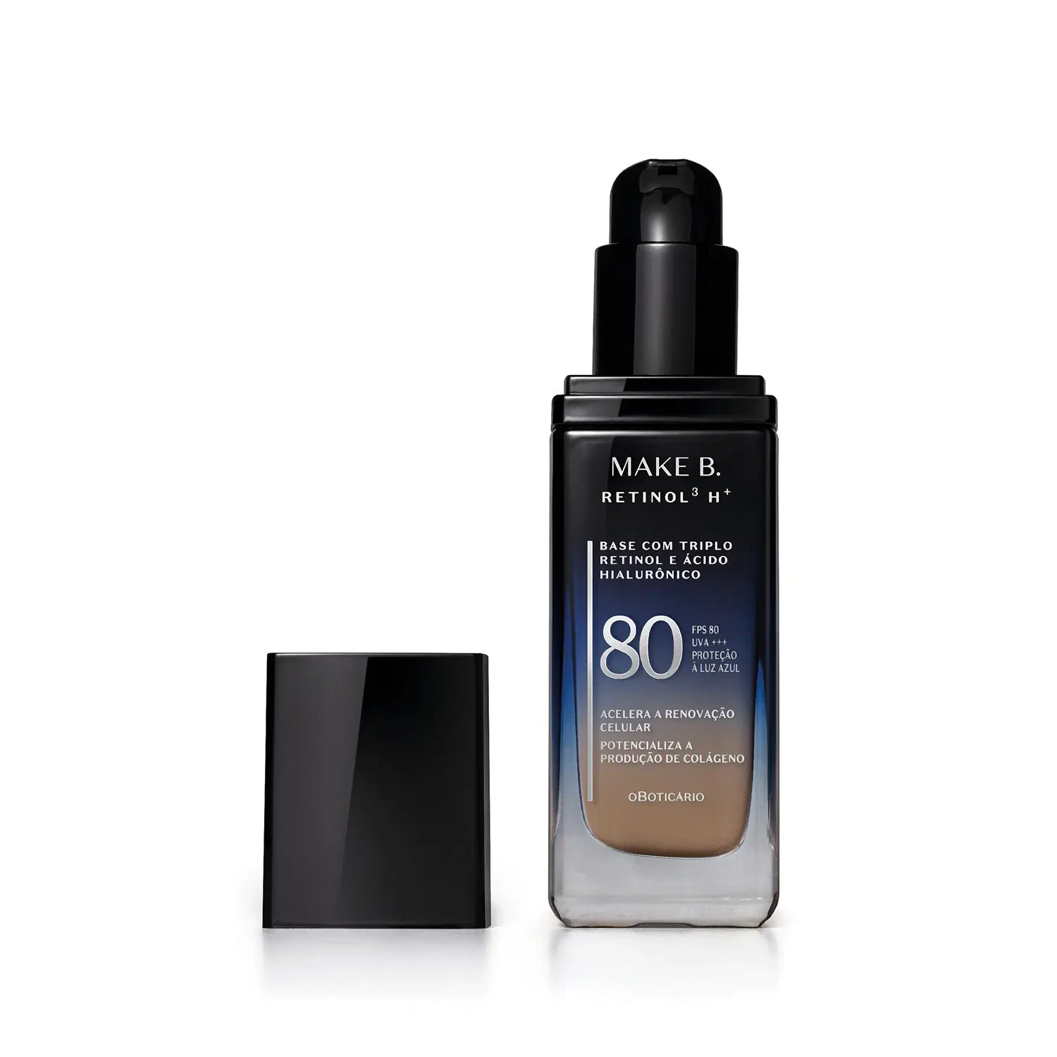 Base Líquida Fps80 Make B. Retinol³ H+ Cor 130Q 26G — foto 1