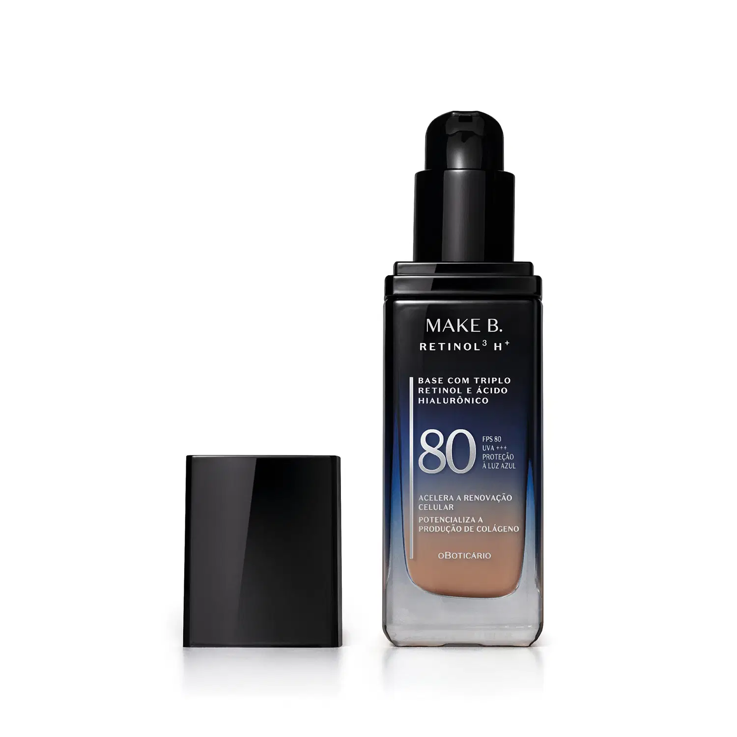Base Líquida Fps80 Make B. Retinol³ H+ Cor 140Q 26G — foto 1