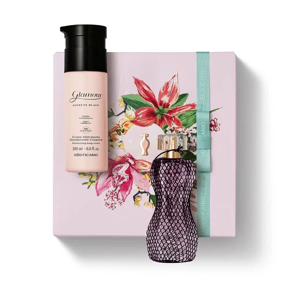 Kit Presente Glamour Secrets Black (2 itens) — foto 1