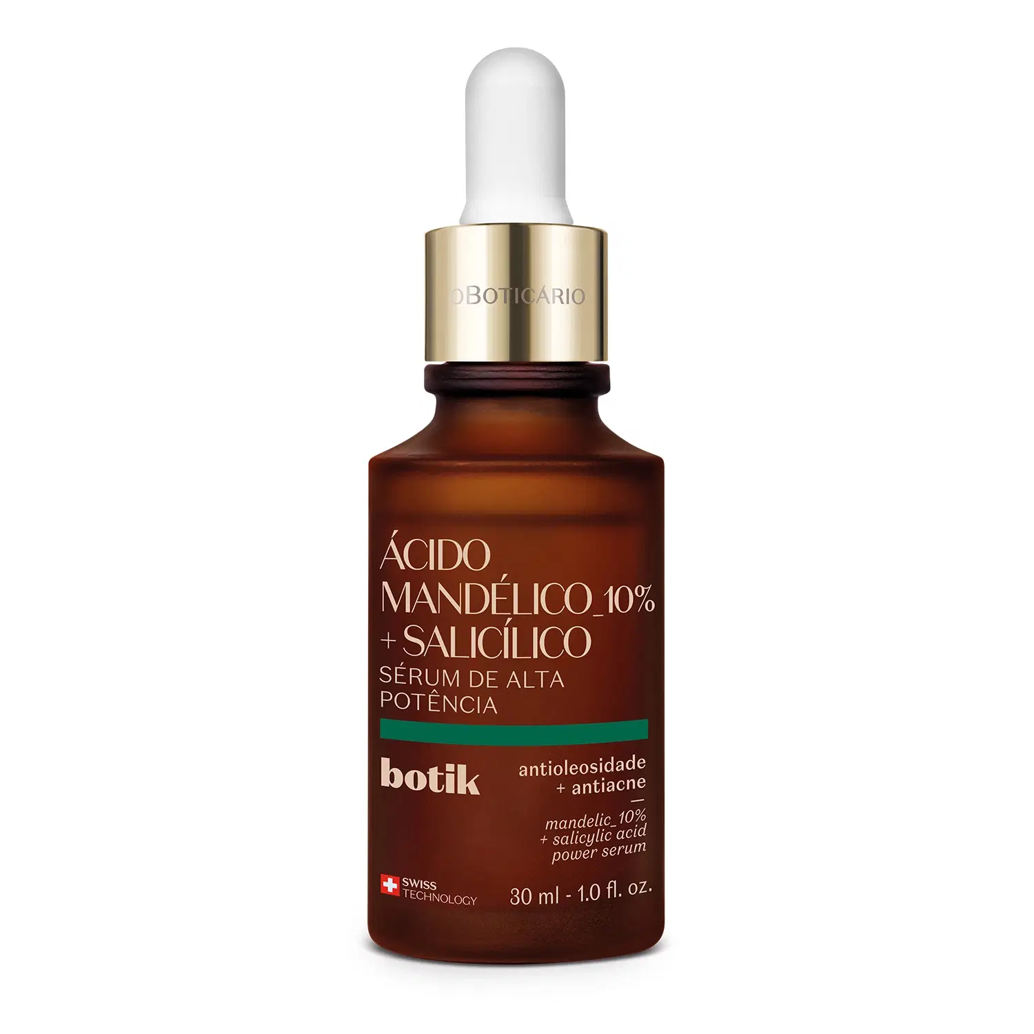 Sérum De Alta Potência Ácido Mandélico 10% + Salicílico Botik 30Ml — foto 1