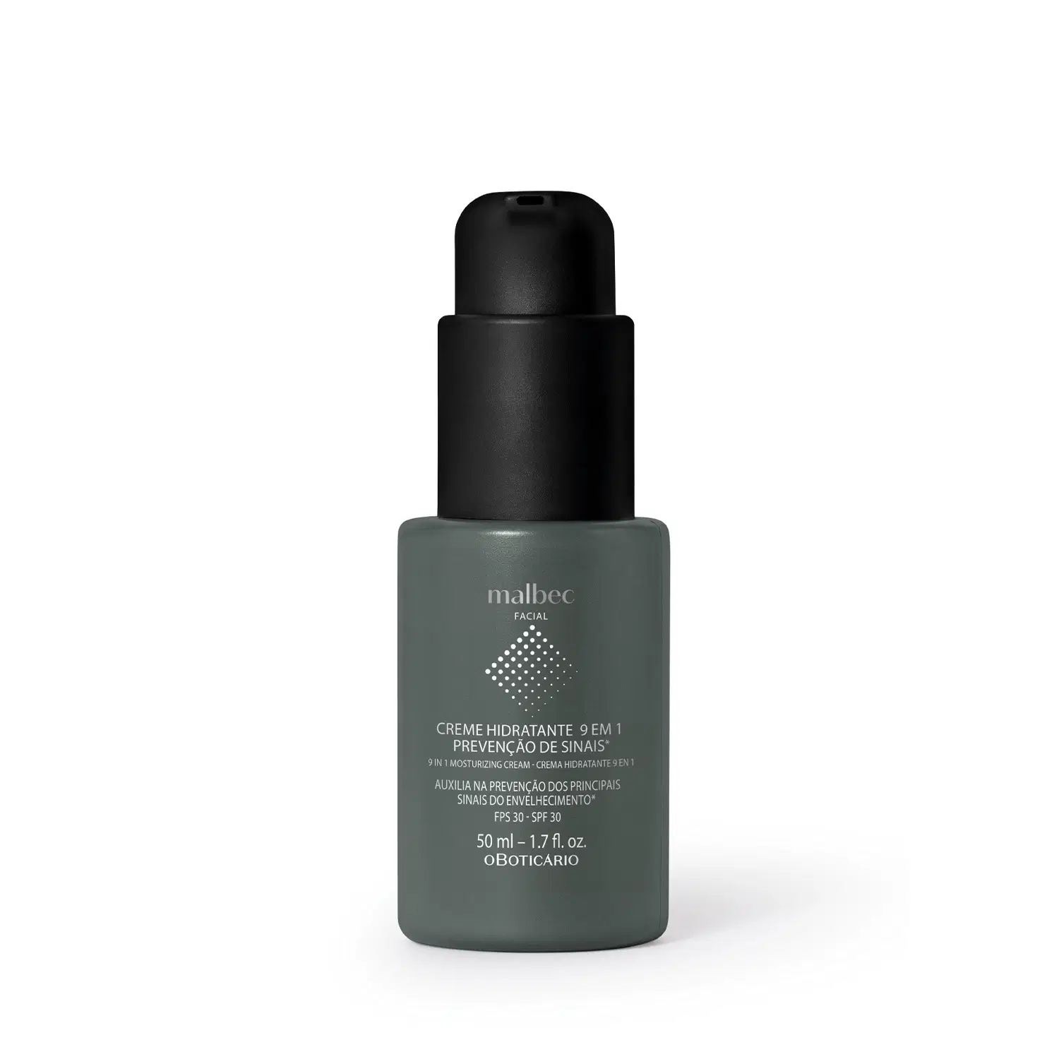 Creme Hidratante Antissinais 9 Em 1 Malbec Facial 50Ml — foto 1