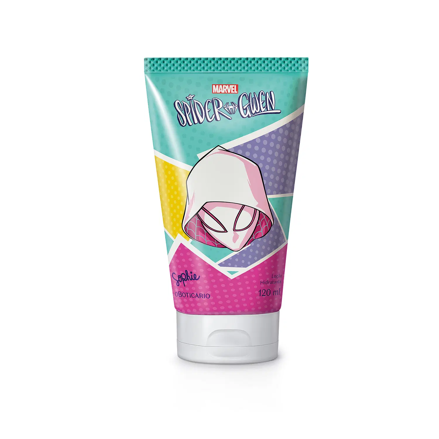 Loção Corporal Acetinada Sophie Spider-Gwen 120Ml — foto 1