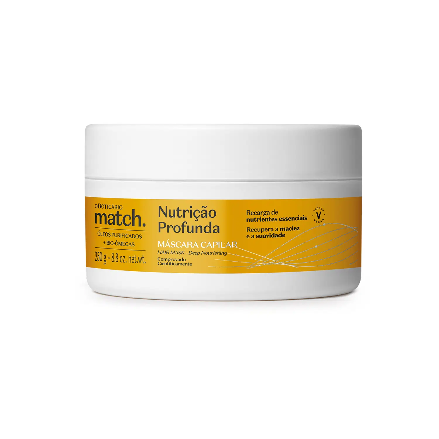 Match Máscara Capilar Nutrição Profunda 250G — foto 1