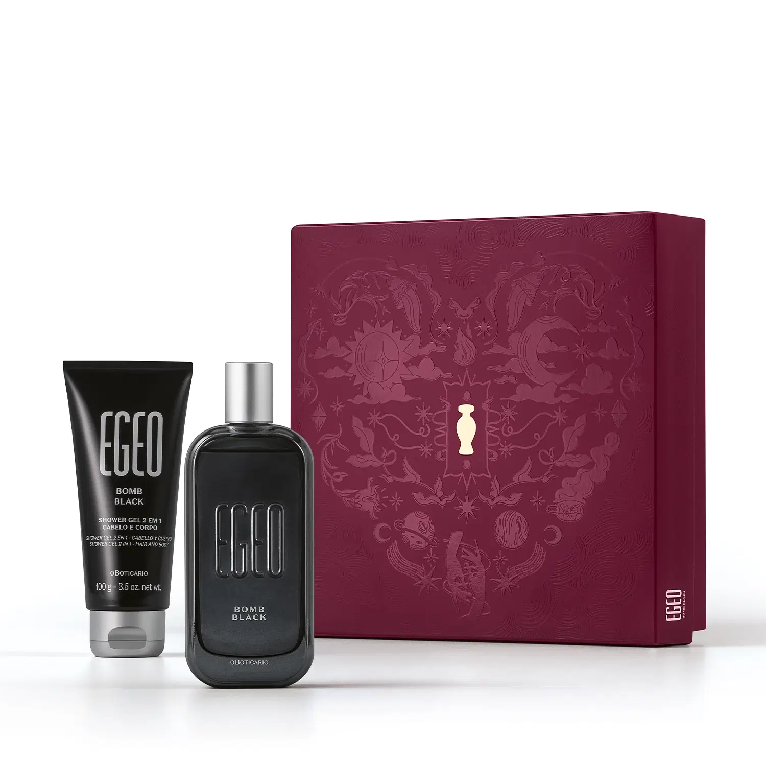Kit Presente Egeo Bomb Black (2 Itens) — foto 1
