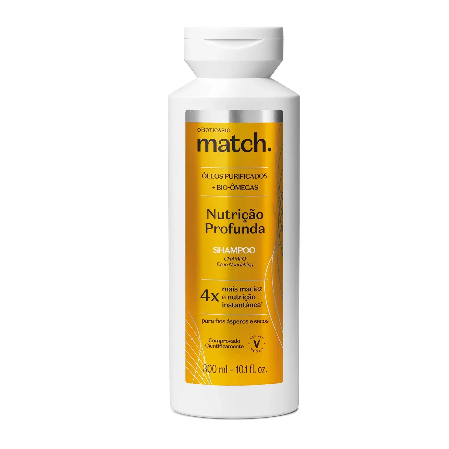 Shampoo Match Nutrição Profunda 300Ml — foto 1