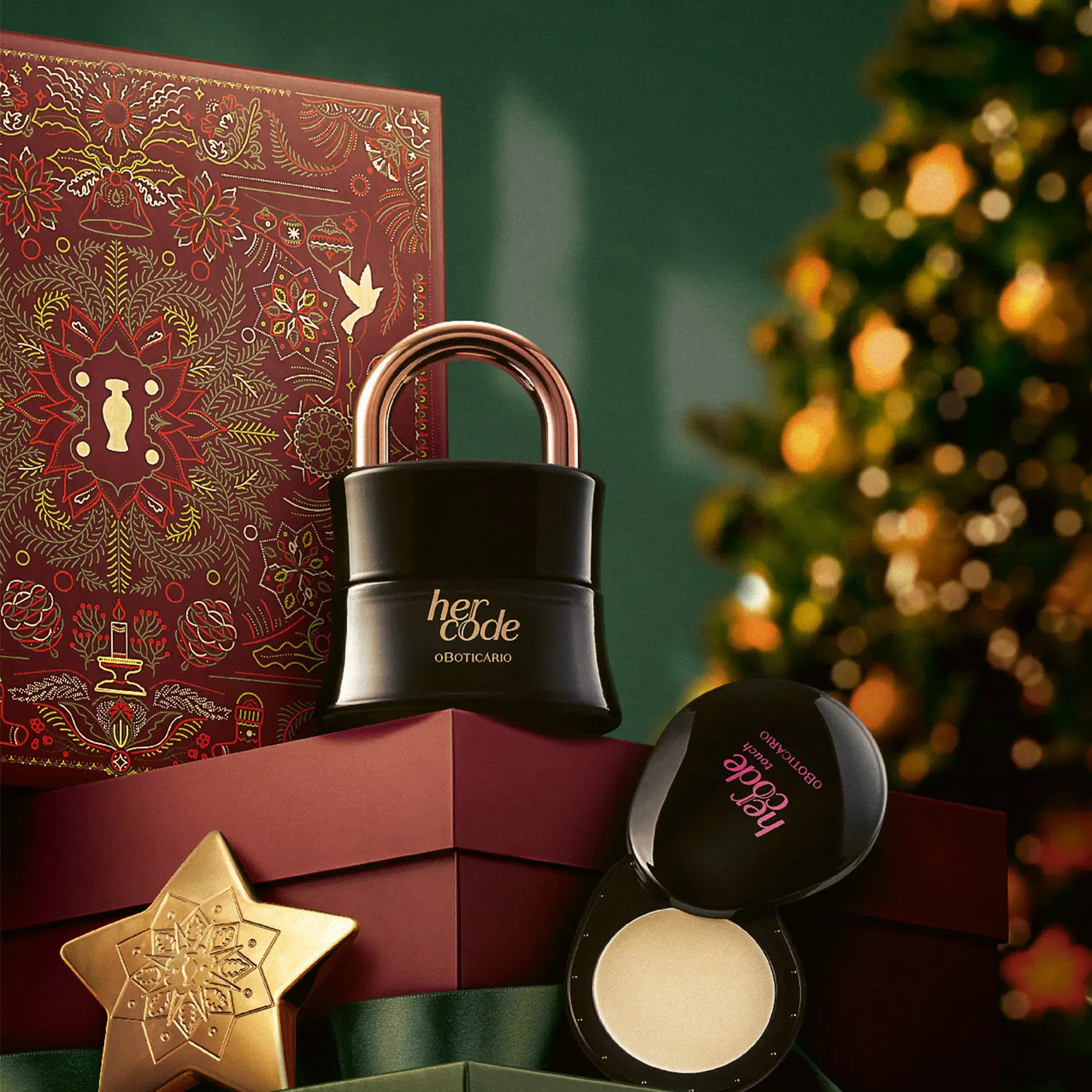Kit Presente Natal Her Code (2 itens) 2026