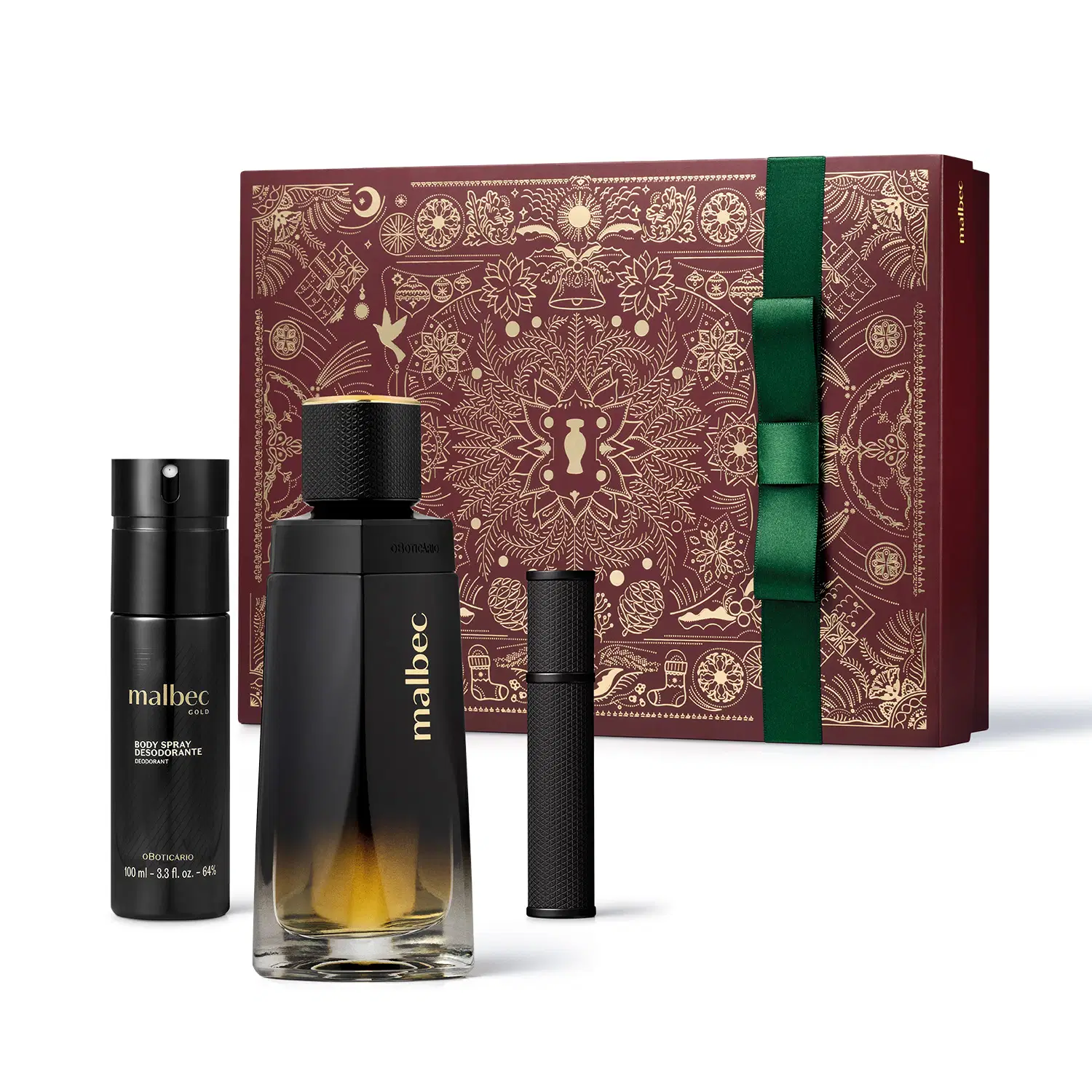 Kit Presente Natal Malbec Gold (3 Itens) 2026 — foto 1