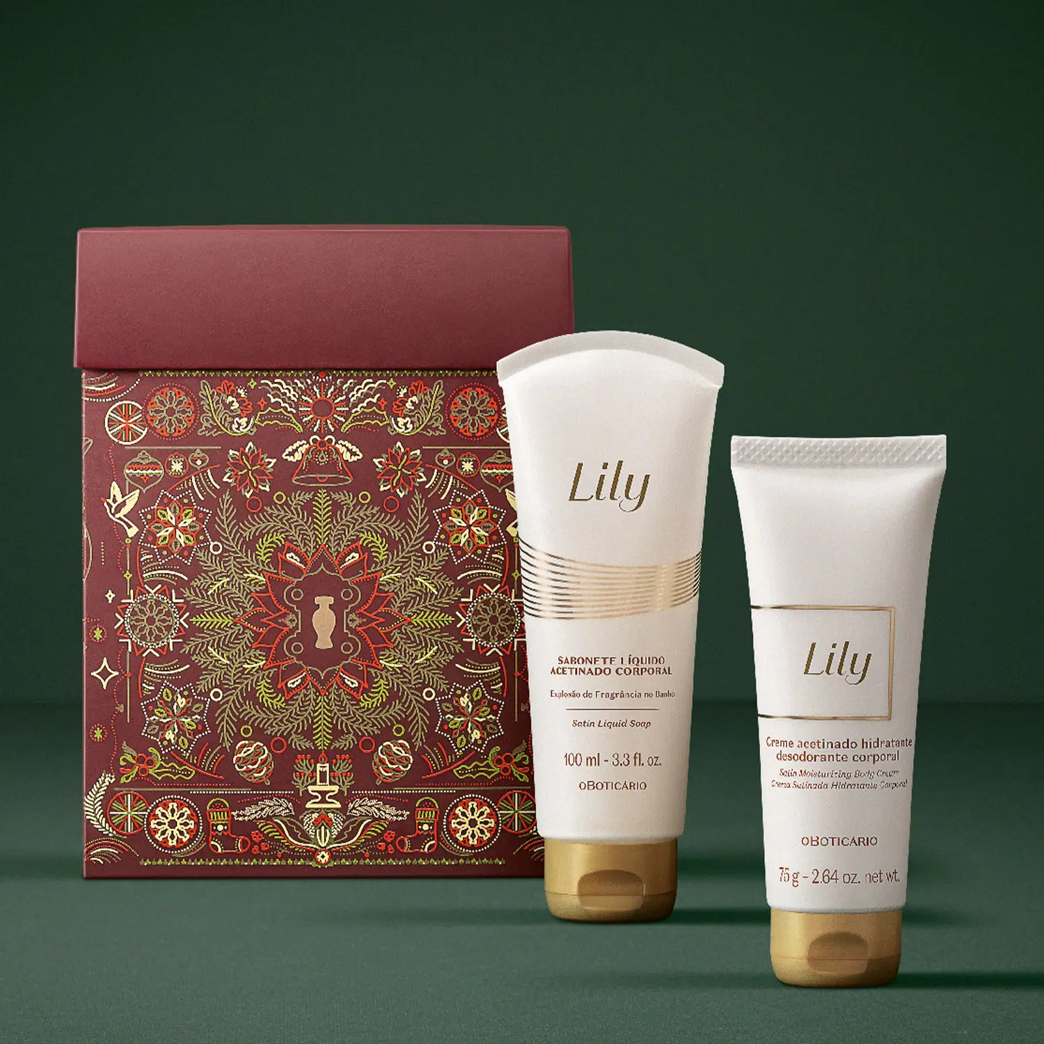 Kit Presente Natal Lily Cuidados (2 itens) — foto 1