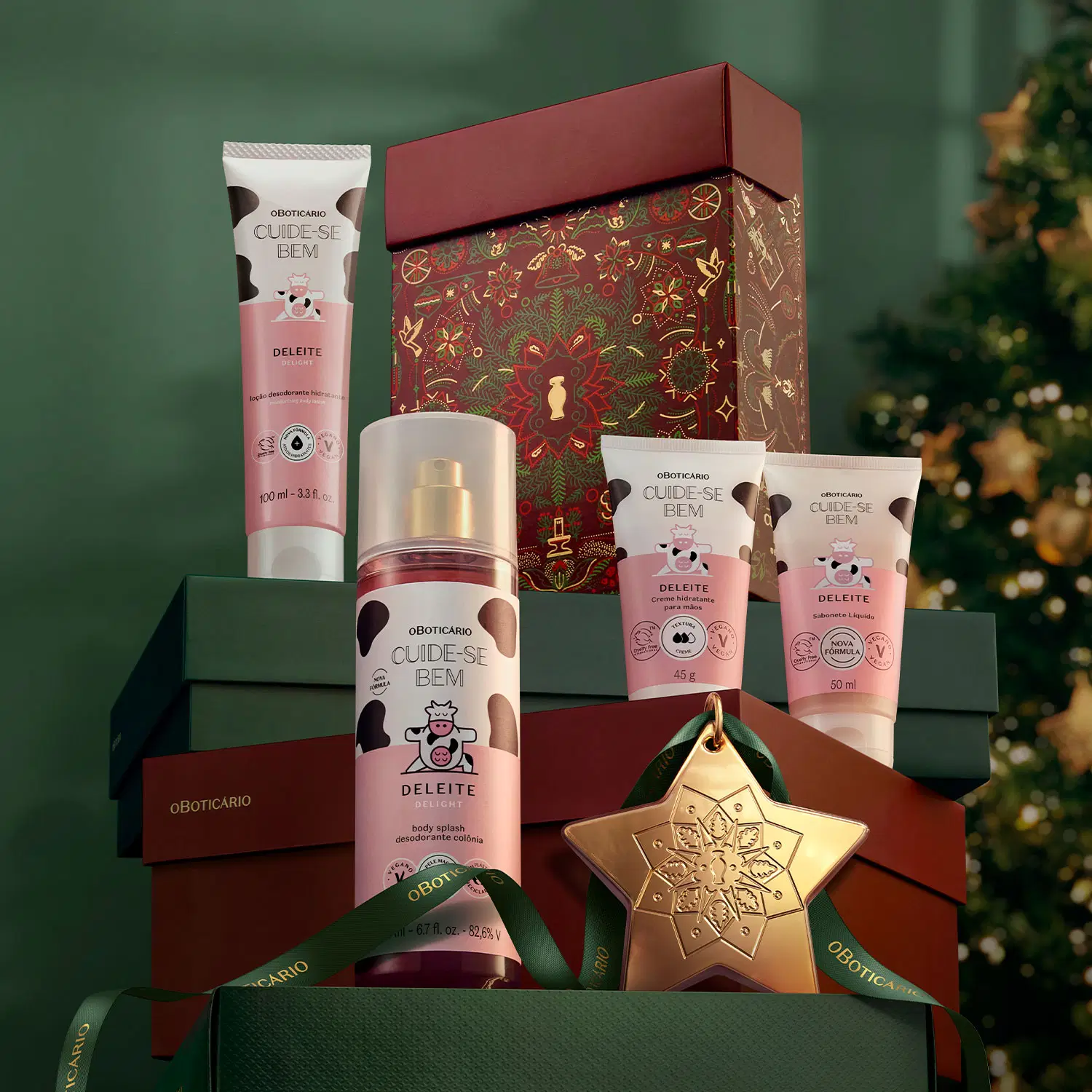 Kit Presente Natal Cuide-Se Bem Deleite (4 itens) — foto 1