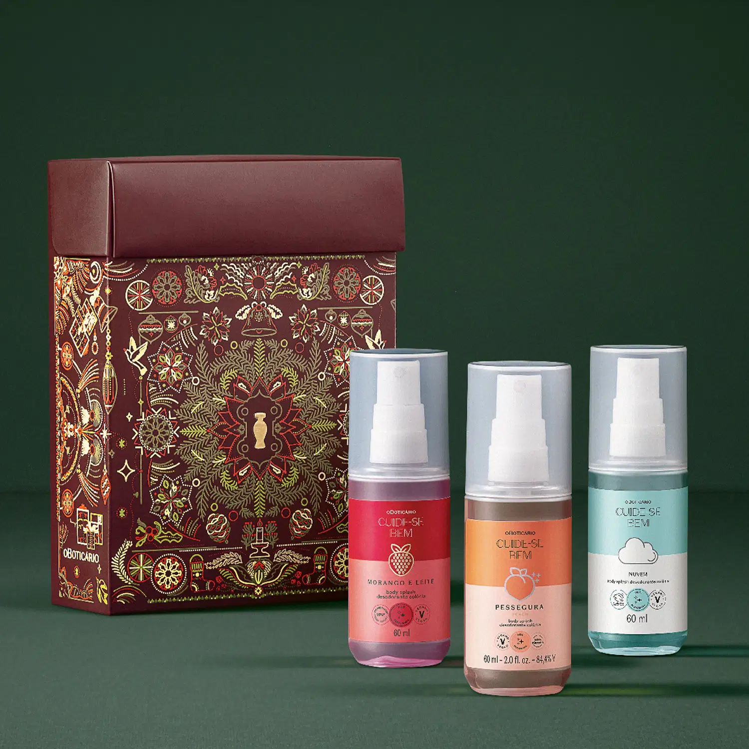 Kit Presente Natal Splashes Cuide-Se Bem (3 itens) — foto 1