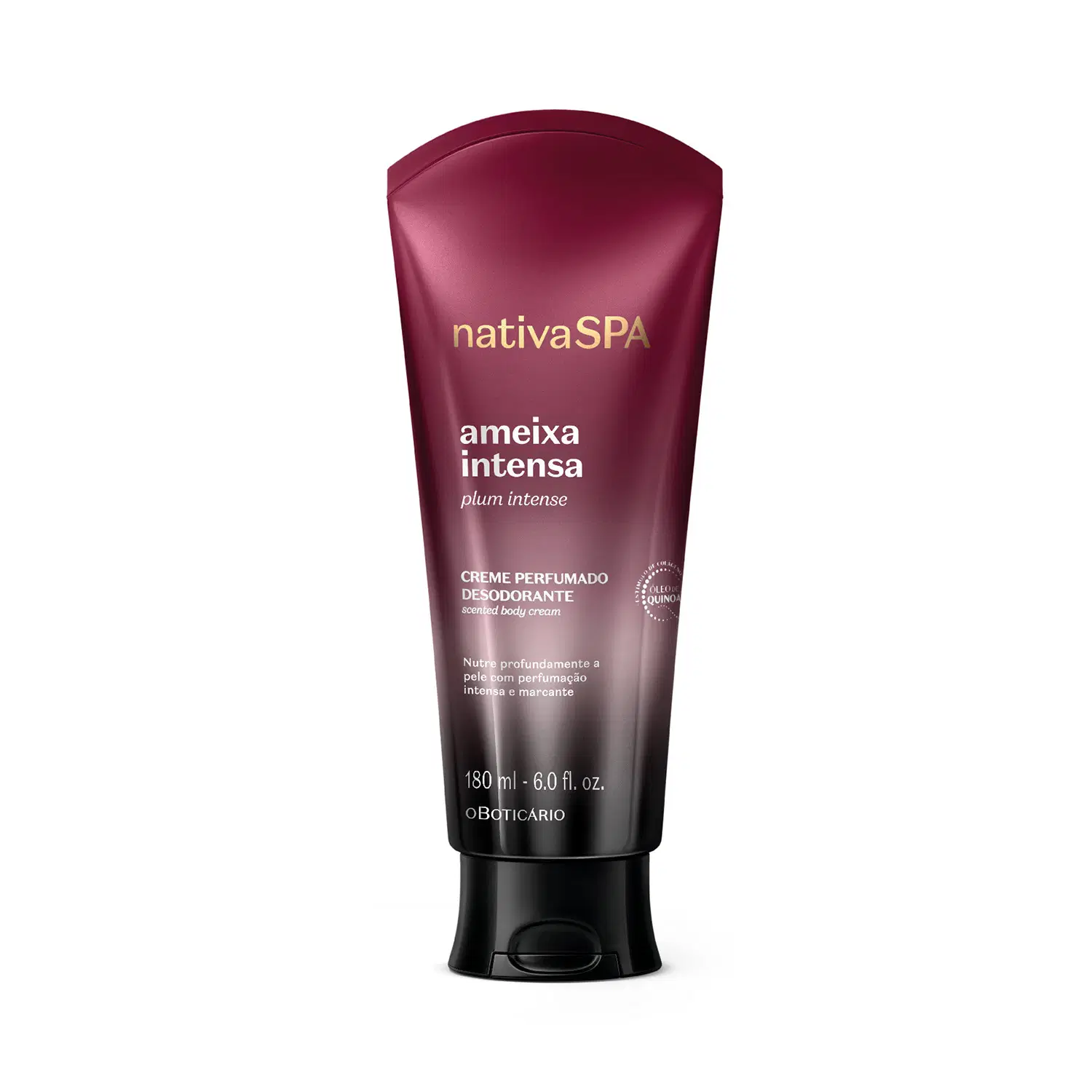 Creme Perfumado Hidratante Desodorante Corporal Nativa Spa Ameixa Intensa 180Ml — foto 1