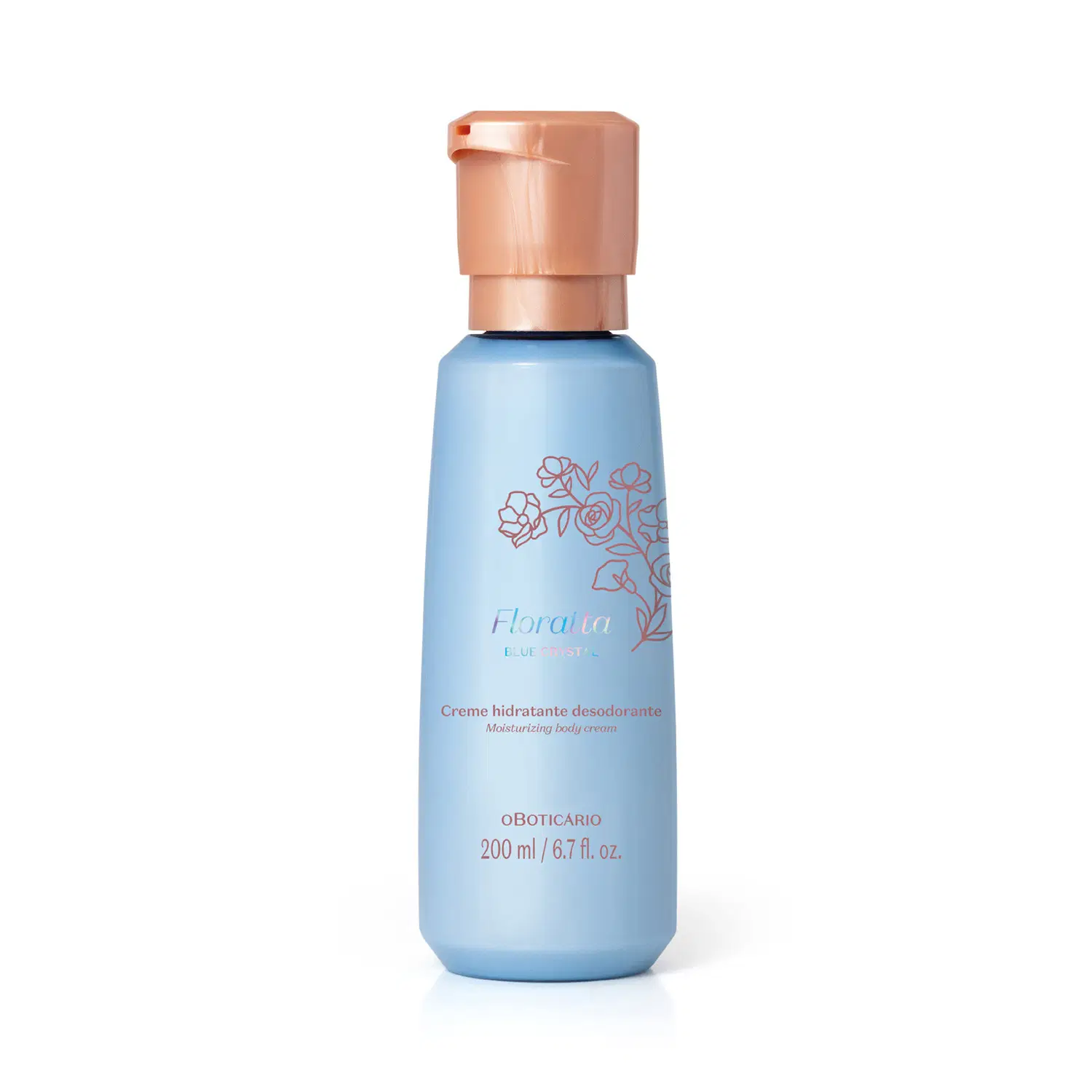Creme Hidratante Desodorante Corporal Floratta Blue Crystal 200Ml — foto 1
