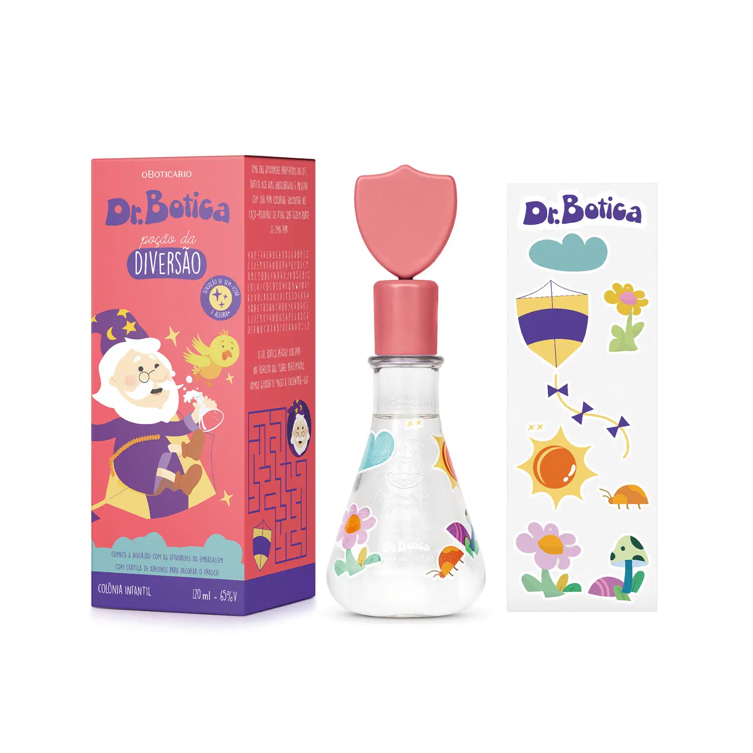 Colônia Infantil Dr. Botica Poção Da Diversão 120Ml — foto 1