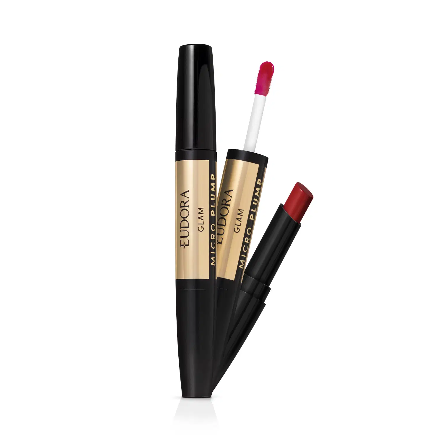 Batom Duo Vermelho Único Glam Micro Plump 1,8G — foto 1