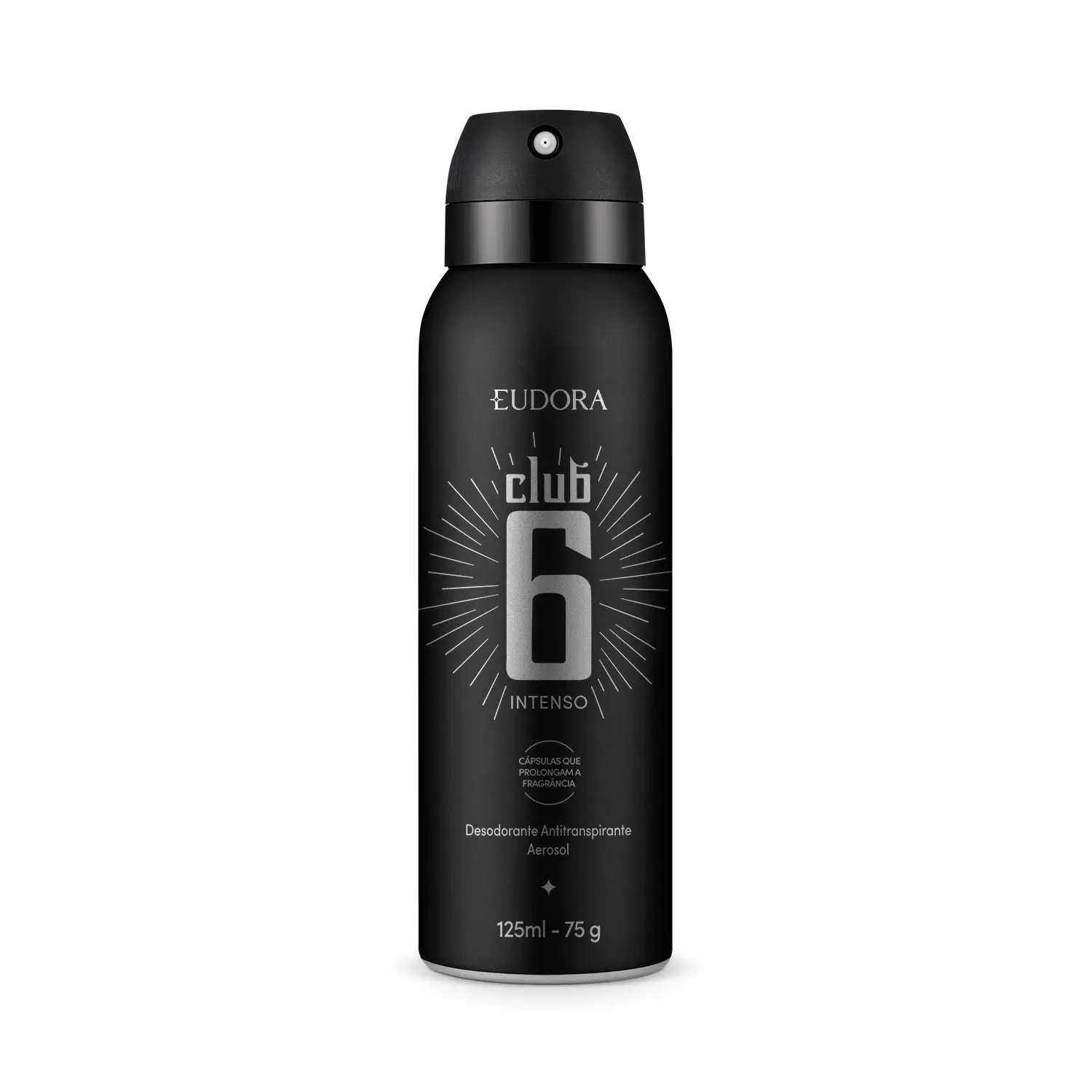 Desodorante Antitranspirante Club 6 Intenso 125Ml/75G — foto 1