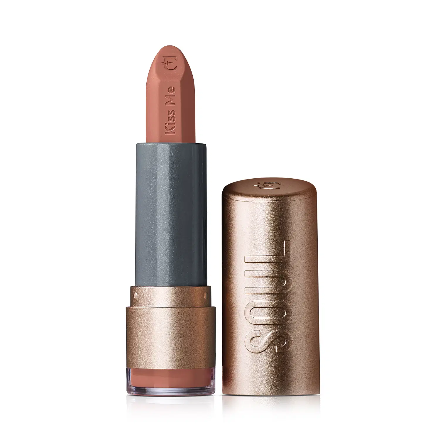 Batom Mate Rosa Nude Estilo Soul Kiss Me 3,7G — foto 1