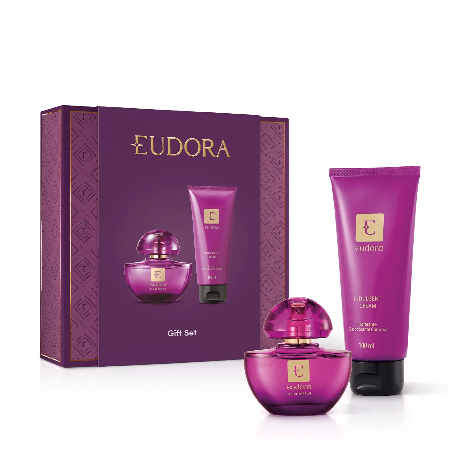 Kit Presente Eudora Roxo Miniatura Miniatura (2 Itens) — foto 1