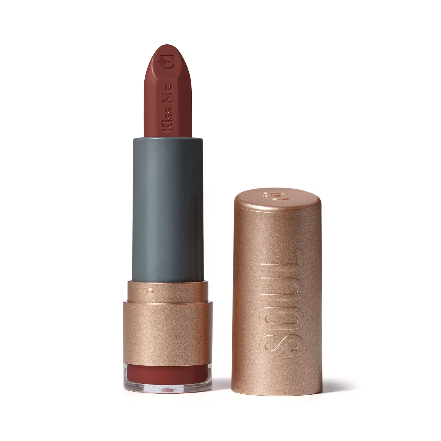 Batom Hidratante Marrom Delicious Soul Kiss Me 3,7G — foto 1