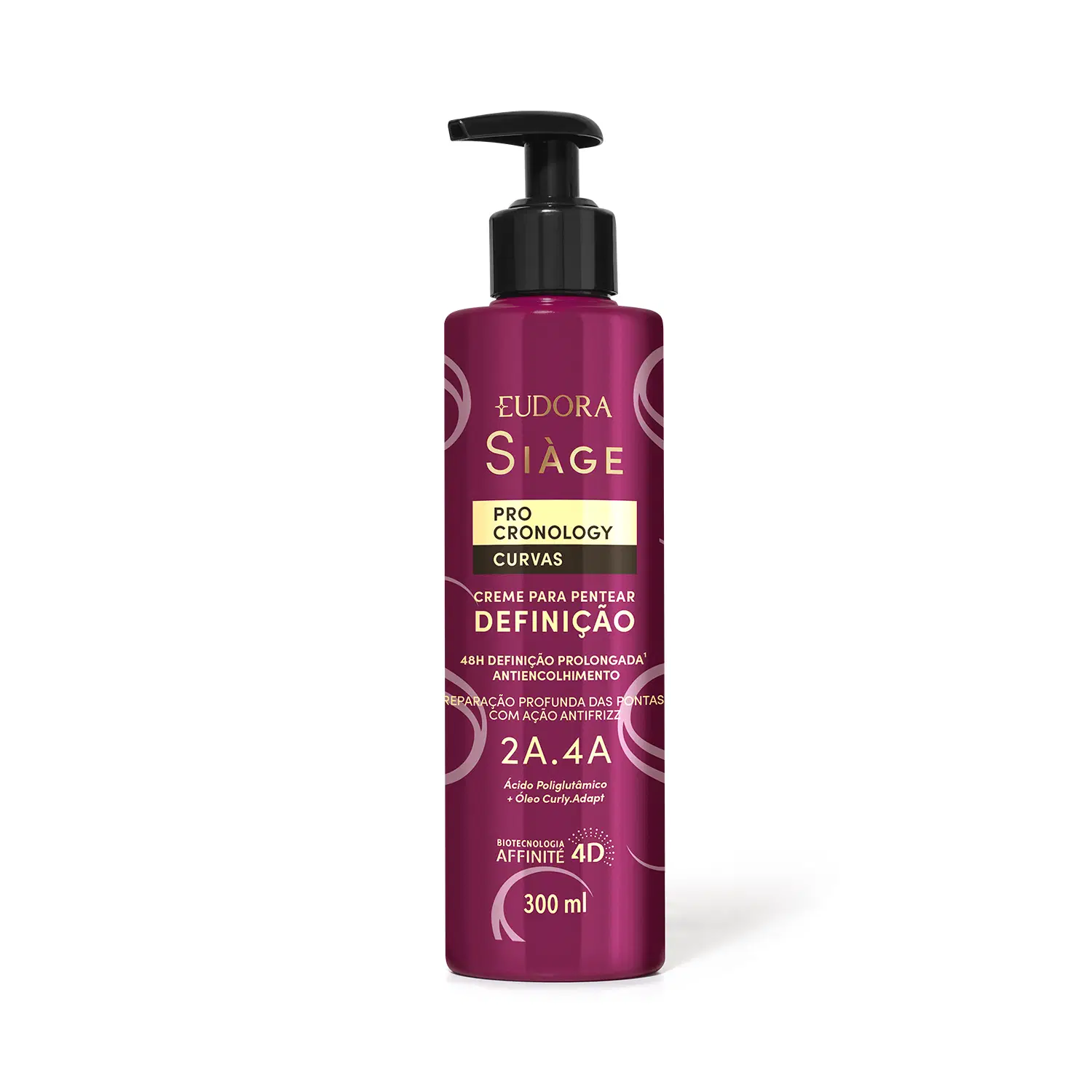 Creme Para Pentear Definição Siàge Pro Cronology Curvas 300Ml — foto 1