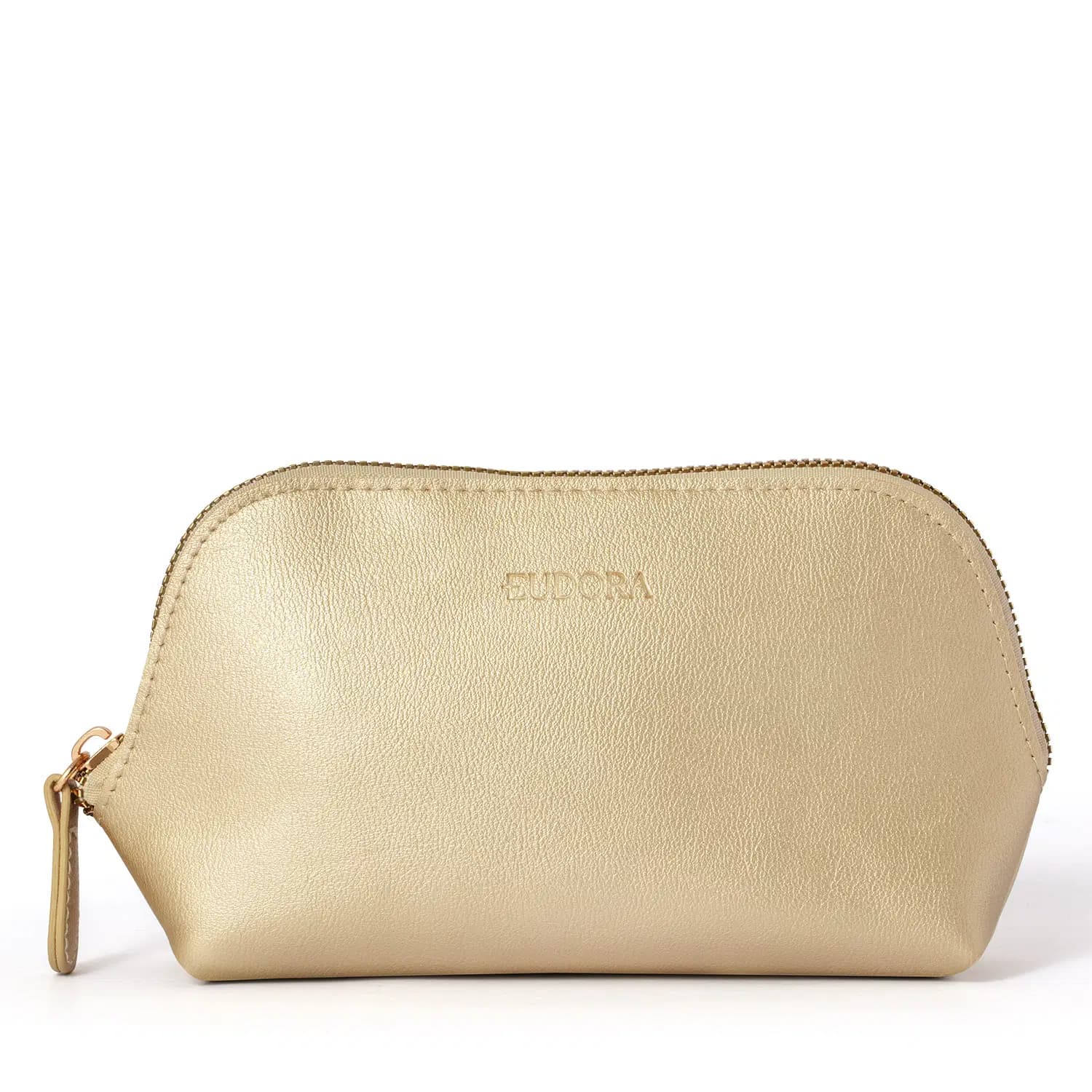 Nécessaire Dourado Arredondado Eudora Collection — foto 1
