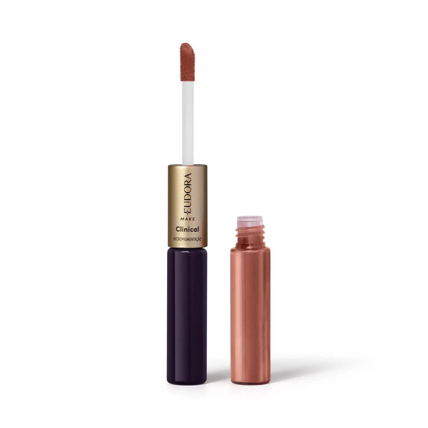 Batom Líquido Mascavo Irresistível Duo Clinical Micropigmentação 3,5G — foto 1
