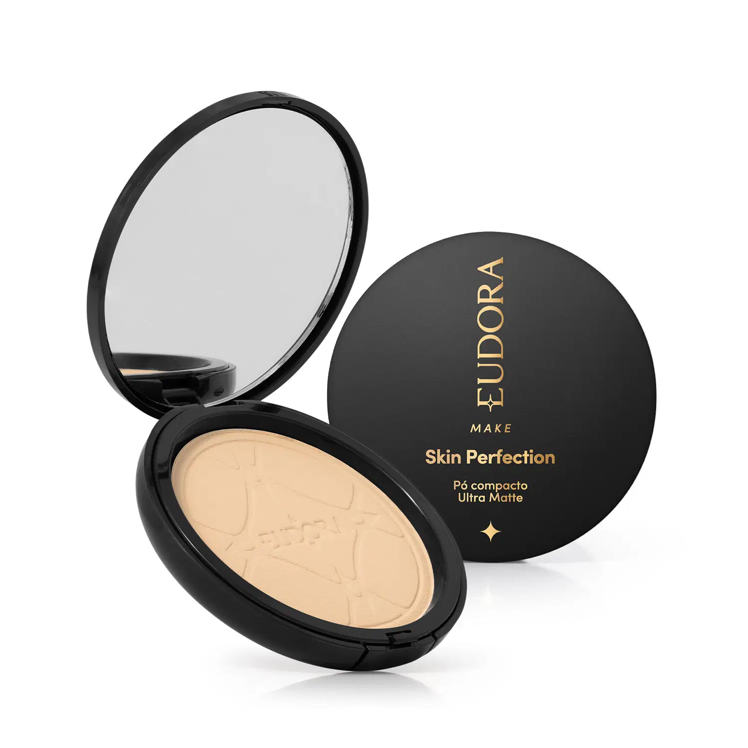 Pó Compacto Ultra Matte Eudora Make Perfect Skin Cor 170 10G — foto 1