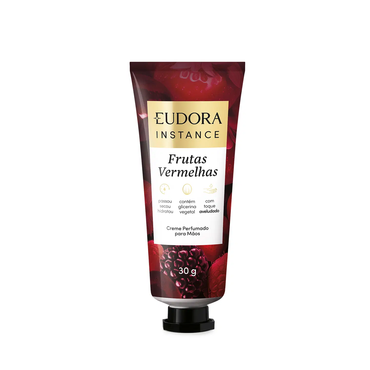 Eudora Instance Frutas Vermelhas - Cremeperfumado Para Mãos 30G — foto 1