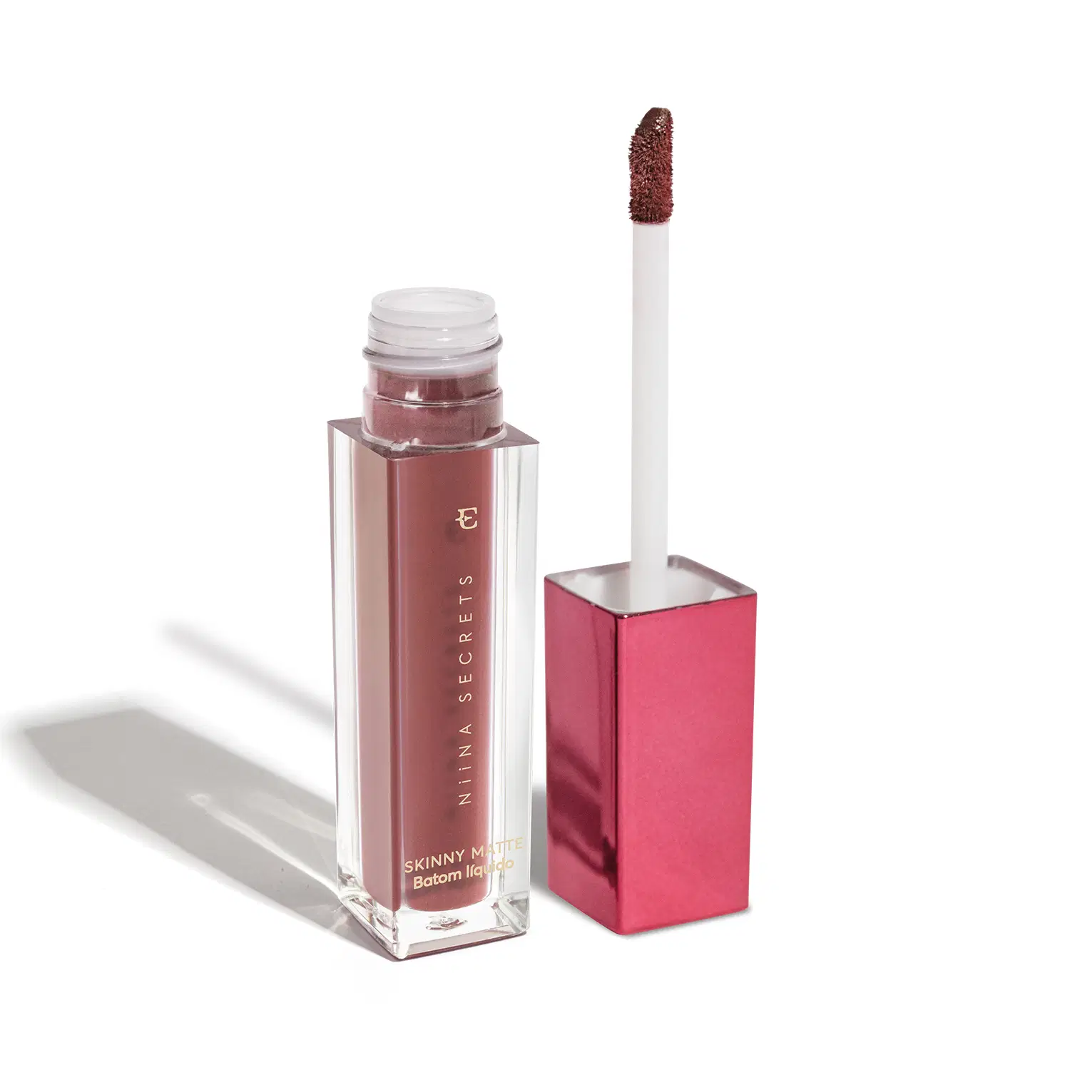 Batom Líquido Malva Camélia Niina Secrets Skinny Matte 5Ml — foto 1
