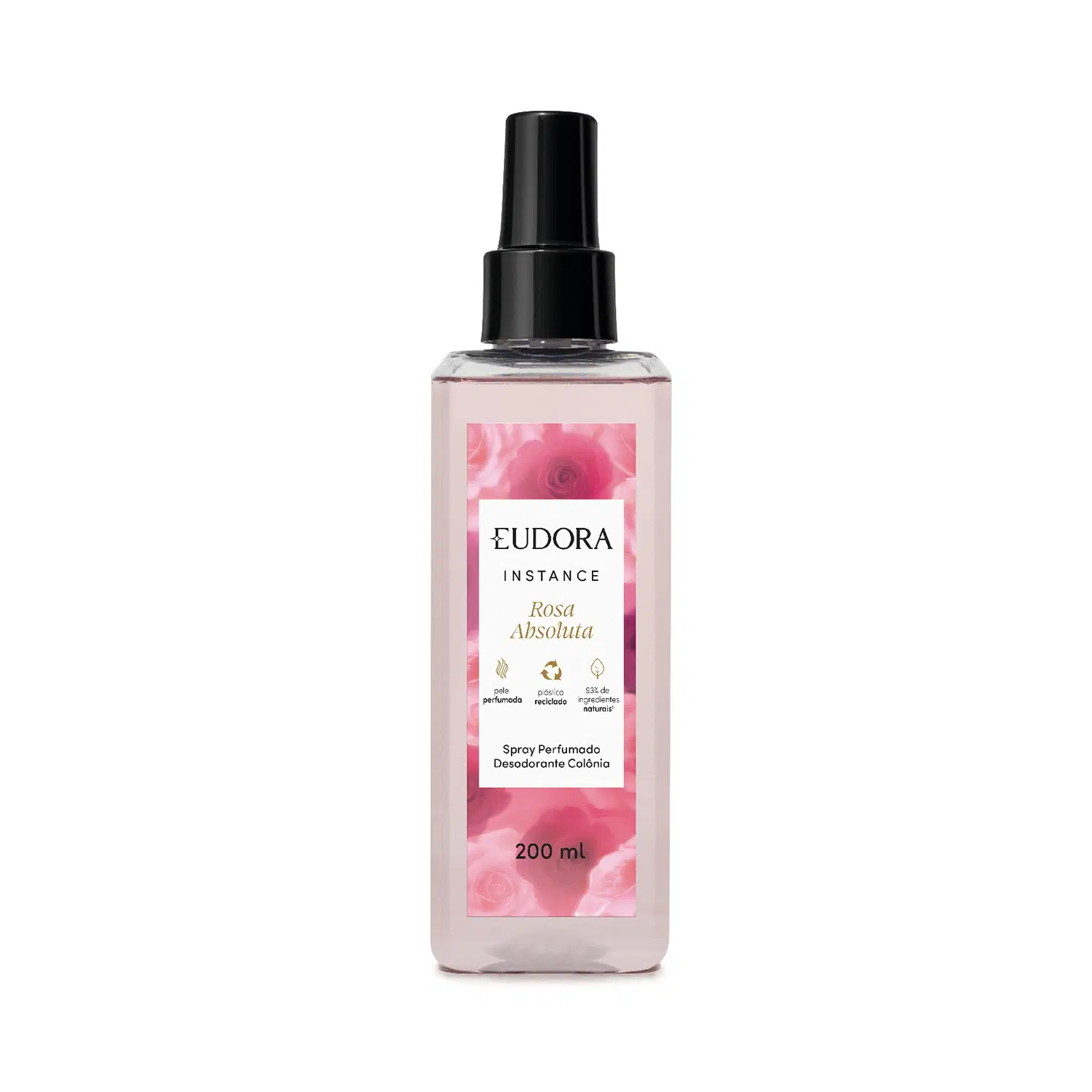Spray Perfumado Desodorante Colônia Instance Rosa Absoluta 200Ml — foto 1