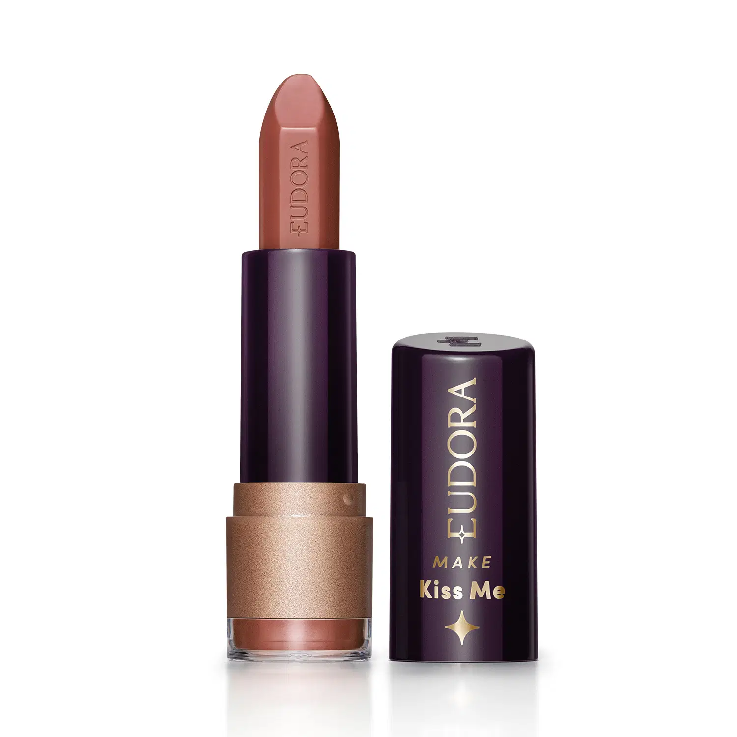 Eudora Make Batom Mate Kiss Me Nude Caramelo 3,7G — foto 1