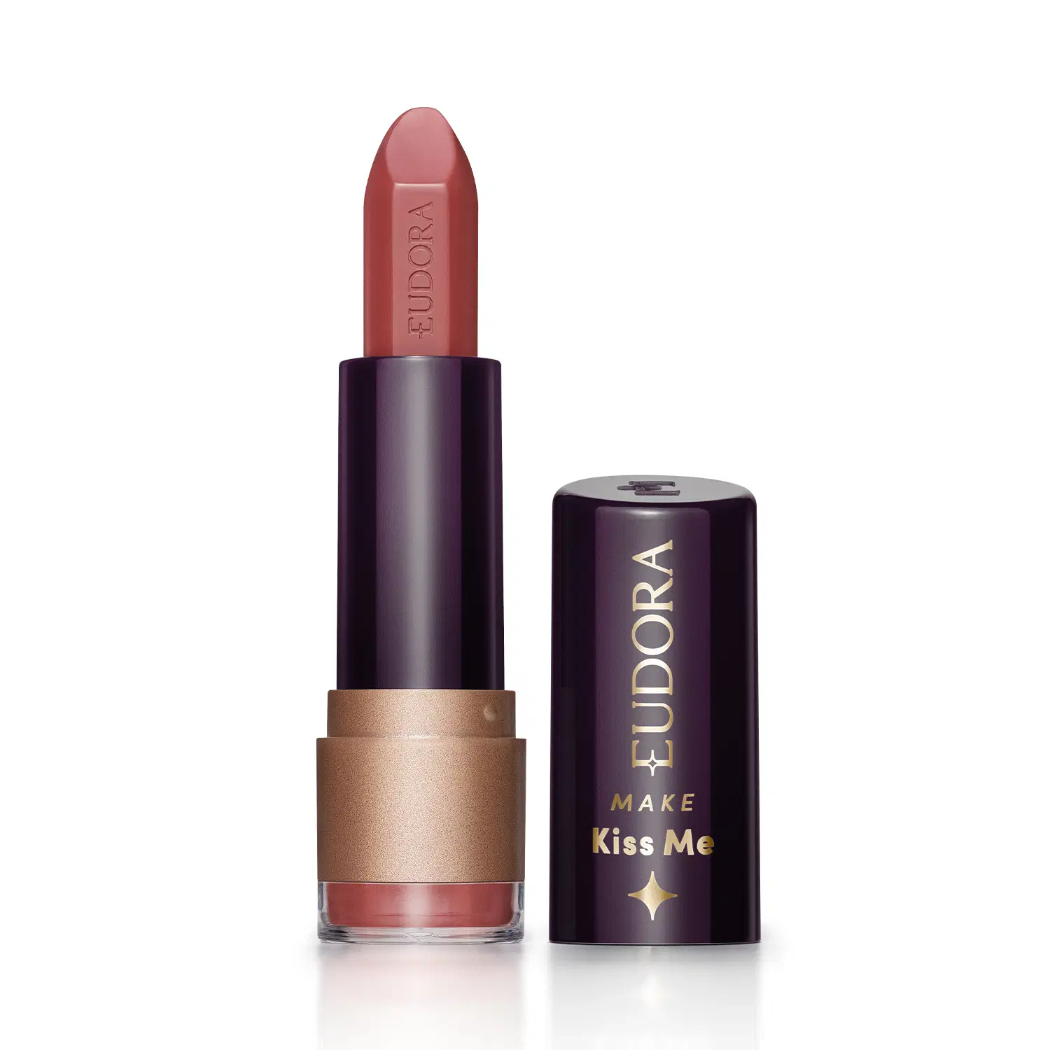 Batom Matte Nude Queridinho Eudora Make Kiss Me 3,7G — foto 1