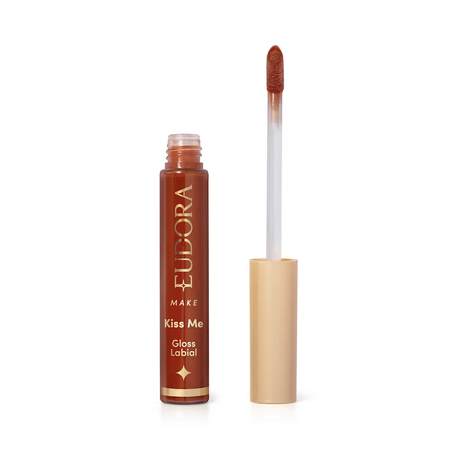 Gloss Labial Kiss Me Vanilla Caramel 7Ml — foto 1