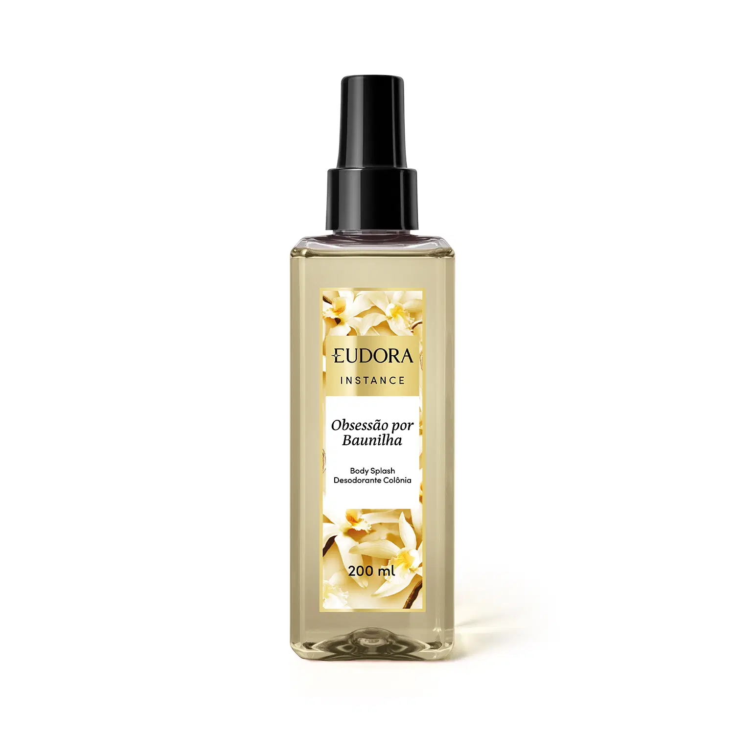 Body Splash Desodorante Colônia Instance Baunilha 200Ml