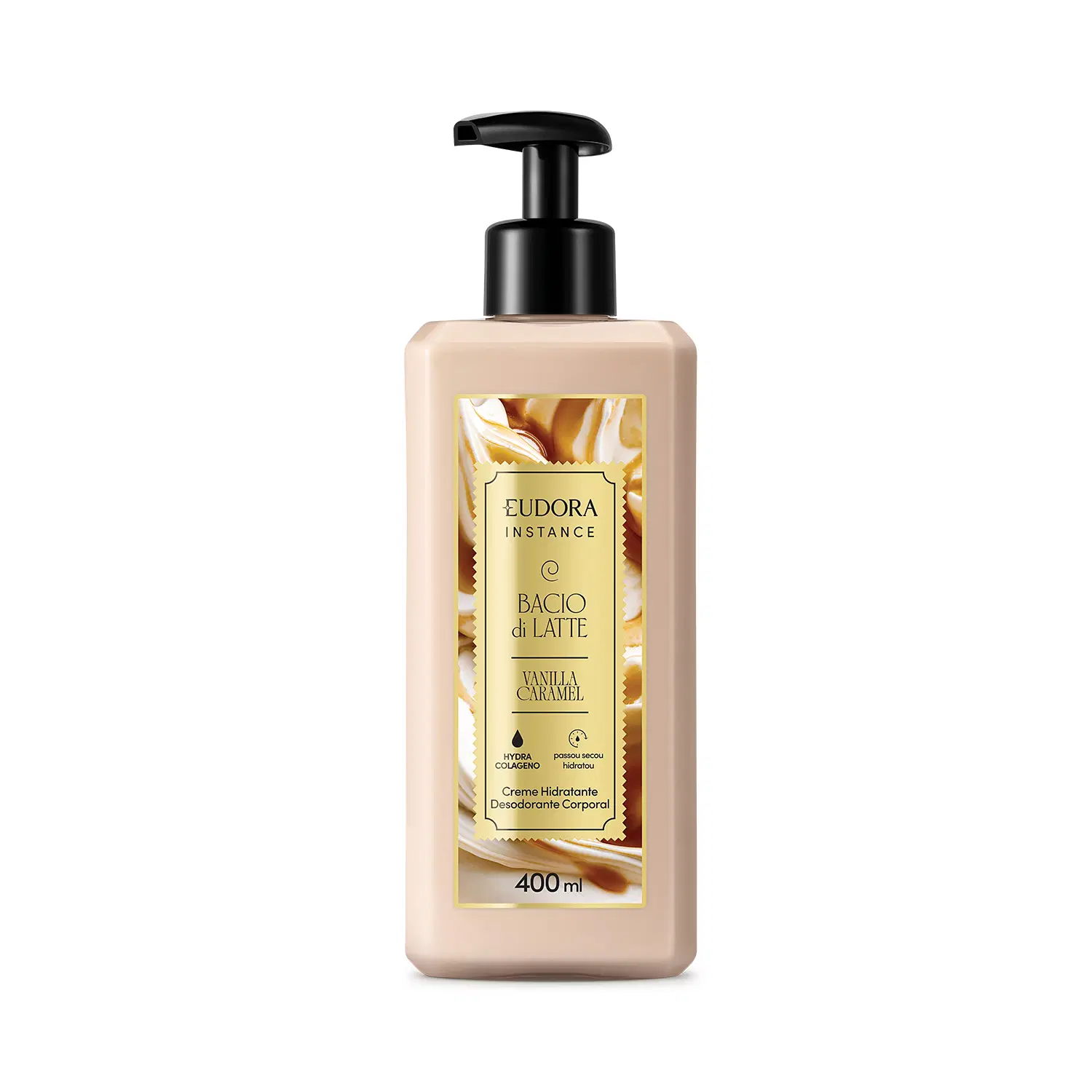 Creme Hidratante Desodorante Corporal Instance Vanilla Caramel 400Ml — foto 1