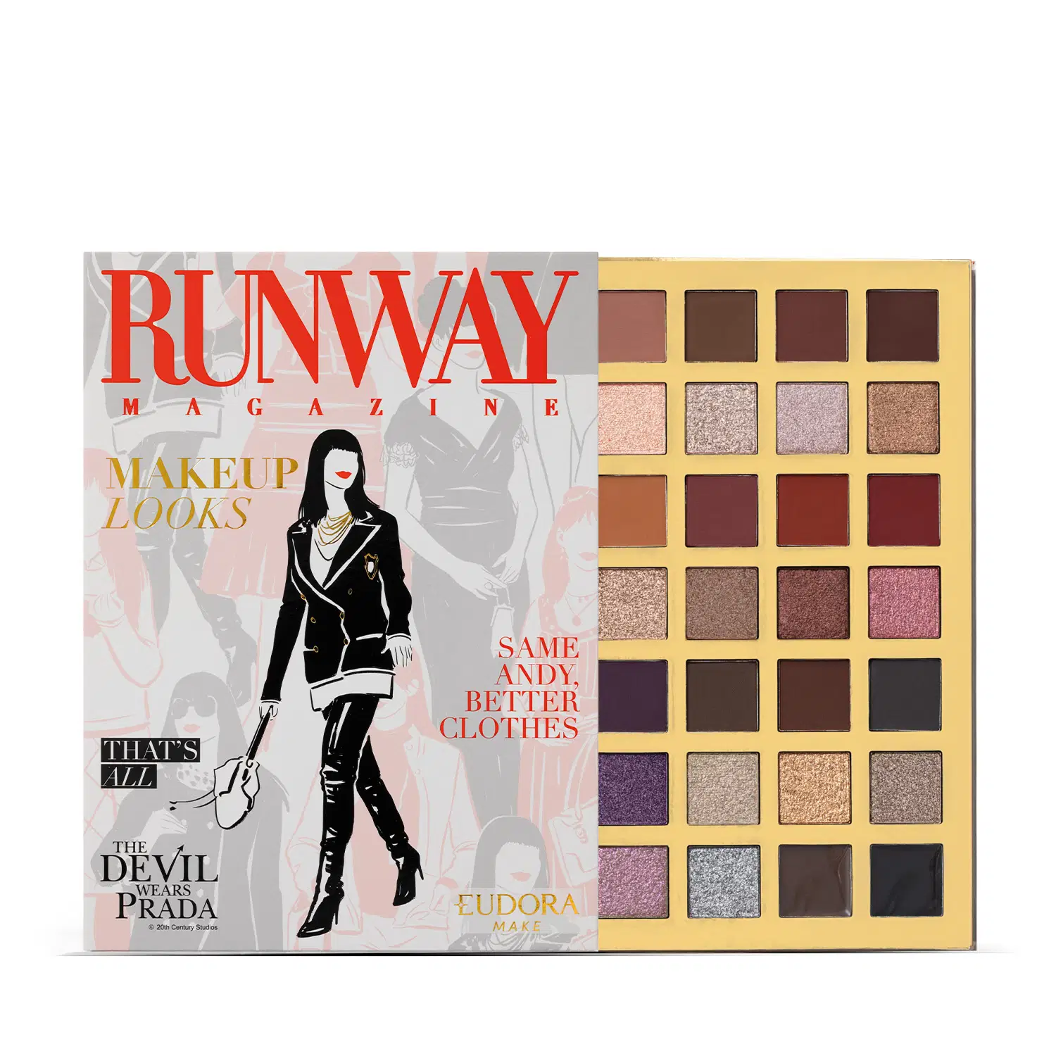 Palette De Sombras Eudora Make O Diabo Veste Prada Runway Magazine 28G — foto 1