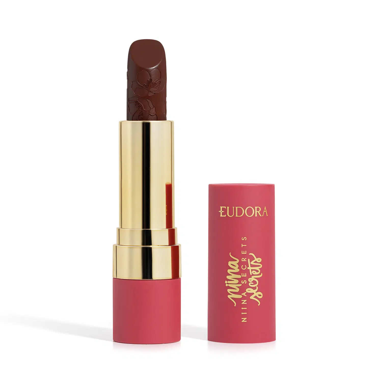 Batom Niina Secrets Soft Petals Marrom Aveludado 3,8G — foto 1