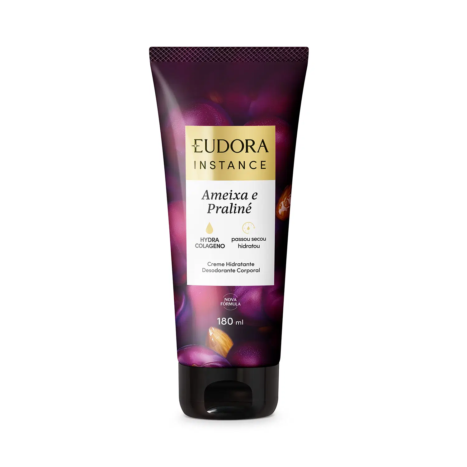 Creme Hidratante Desodorante Corporal Instance Ameixa E Praliné 180Ml — foto 1