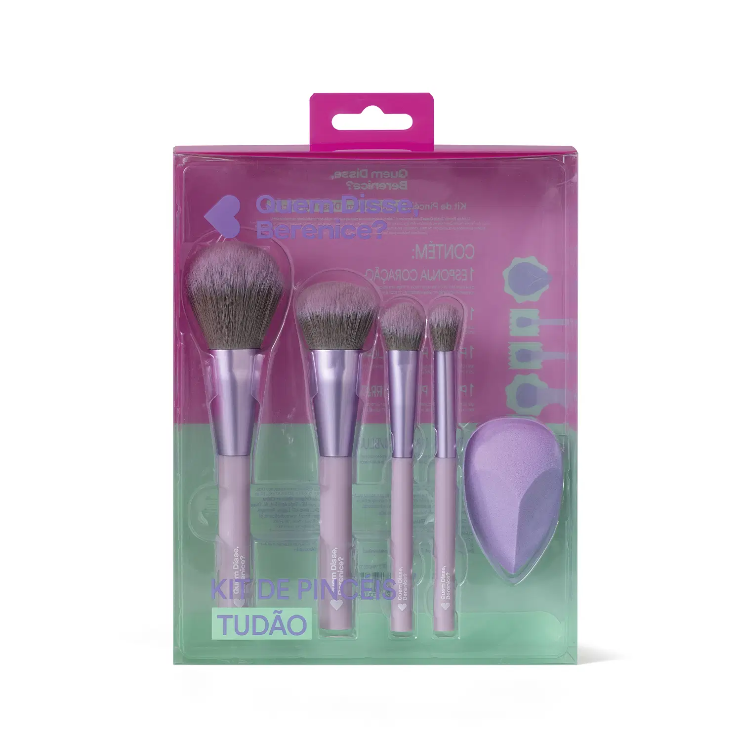 Kit De Pinceis Tudão (5 Itens) — foto 1