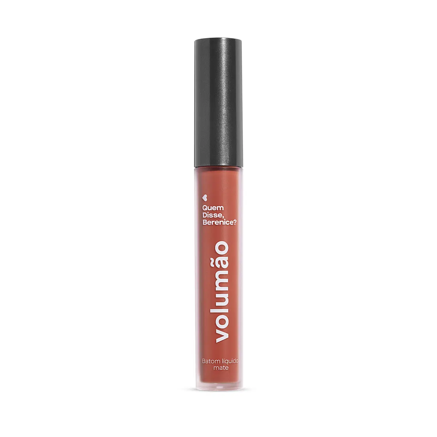 Batom Líquido Marrom Damascoli Mate Volumão 4Ml — foto 1