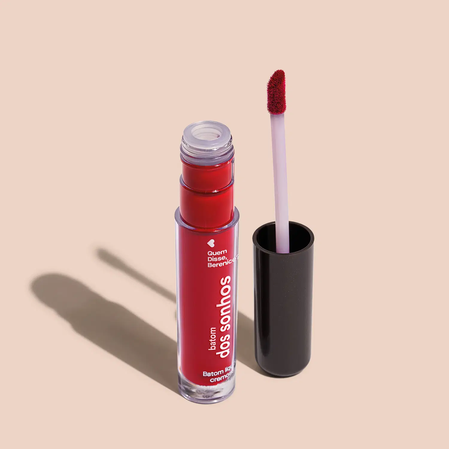 Batom Líquido Cremoso Vermelho Vermelite Dos Sonhos 4Ml — foto 1
