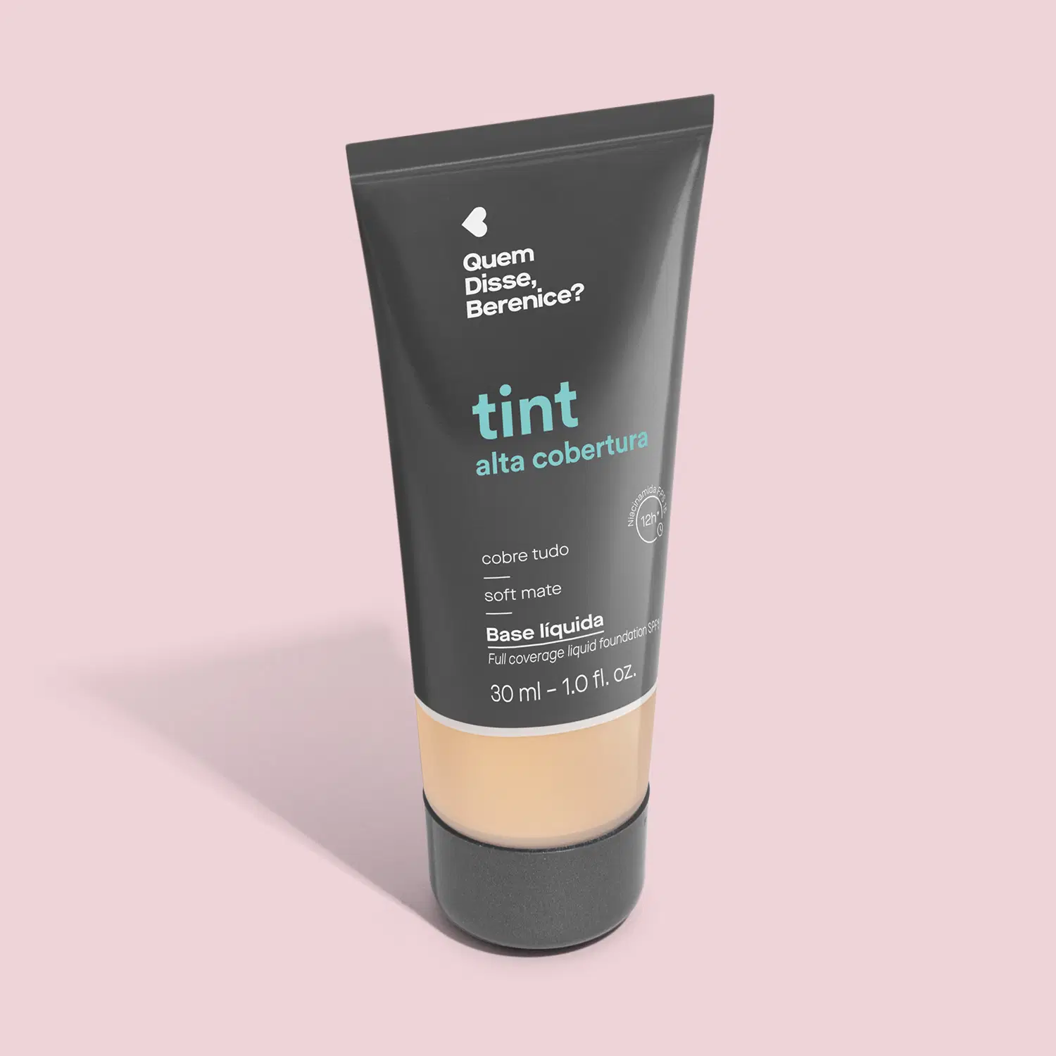 Quem Disse, Berenice? Base Líquida Tint Alta Cobertura 150F 30Ml — foto 1