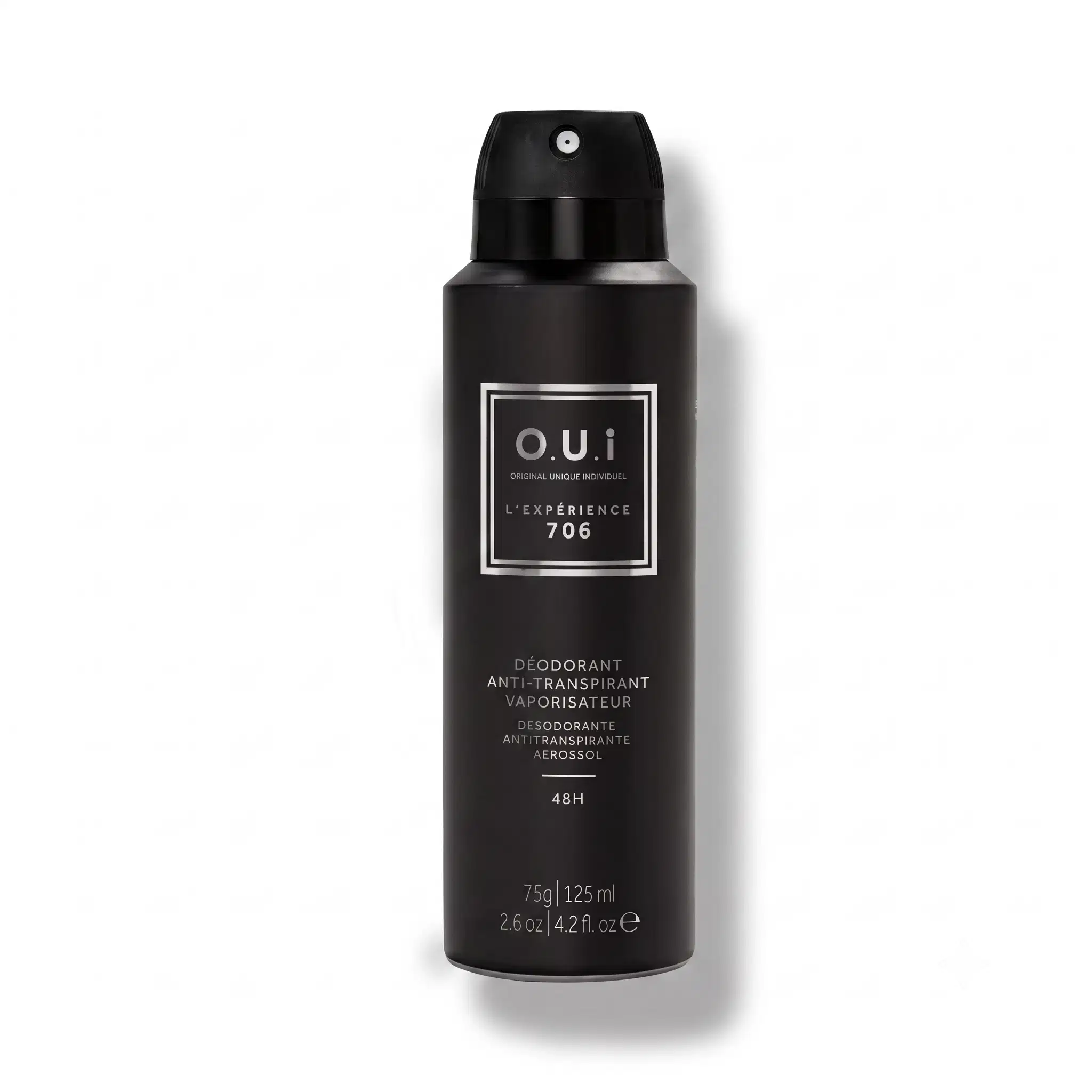 O.U.I Desodorante Antitranspirante Aerossol L’Expérience 706 75G/125Ml — foto 1