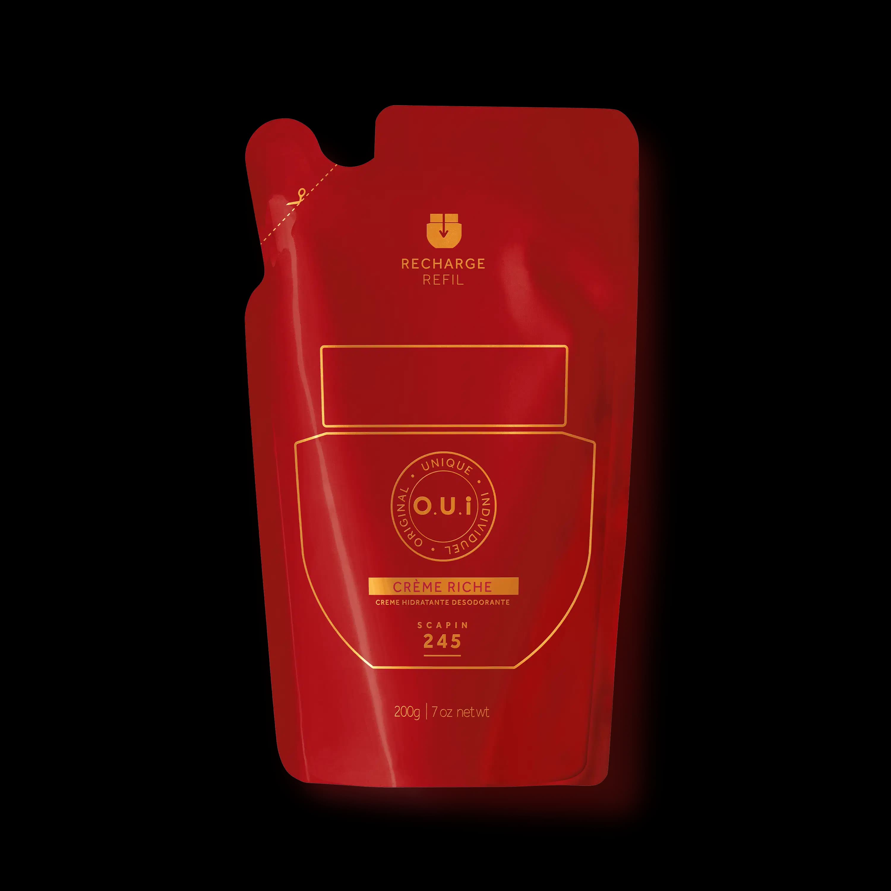 O.U.I Scapin 245 - Creme Riche Hidratante Corporal Refil 200G — foto 1